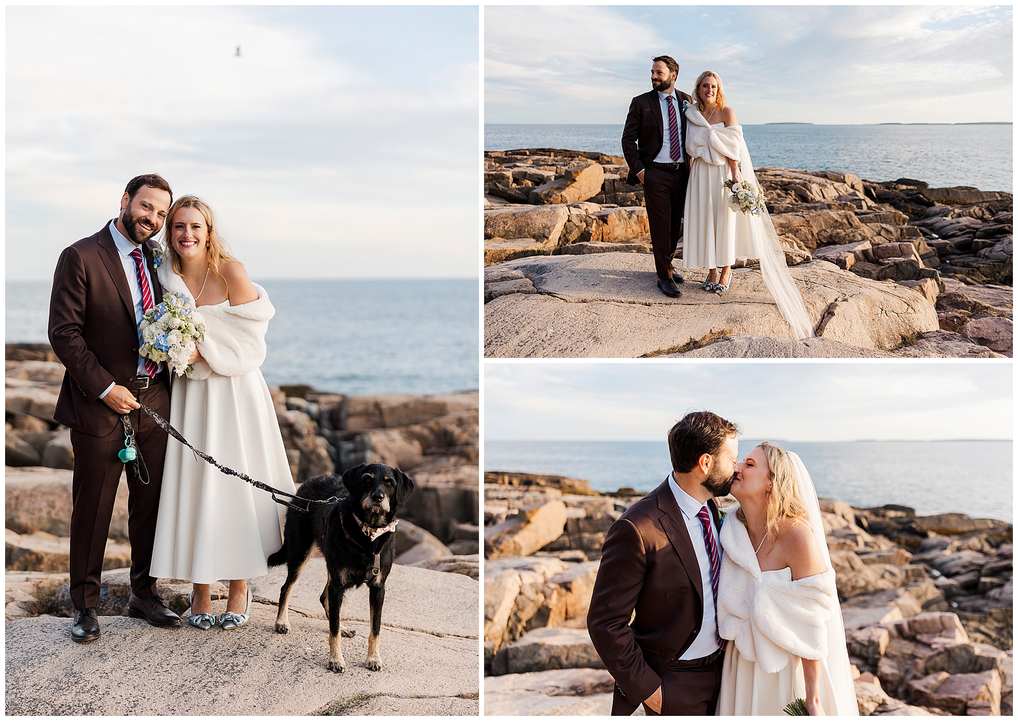 Sensational otter point overlook elopement