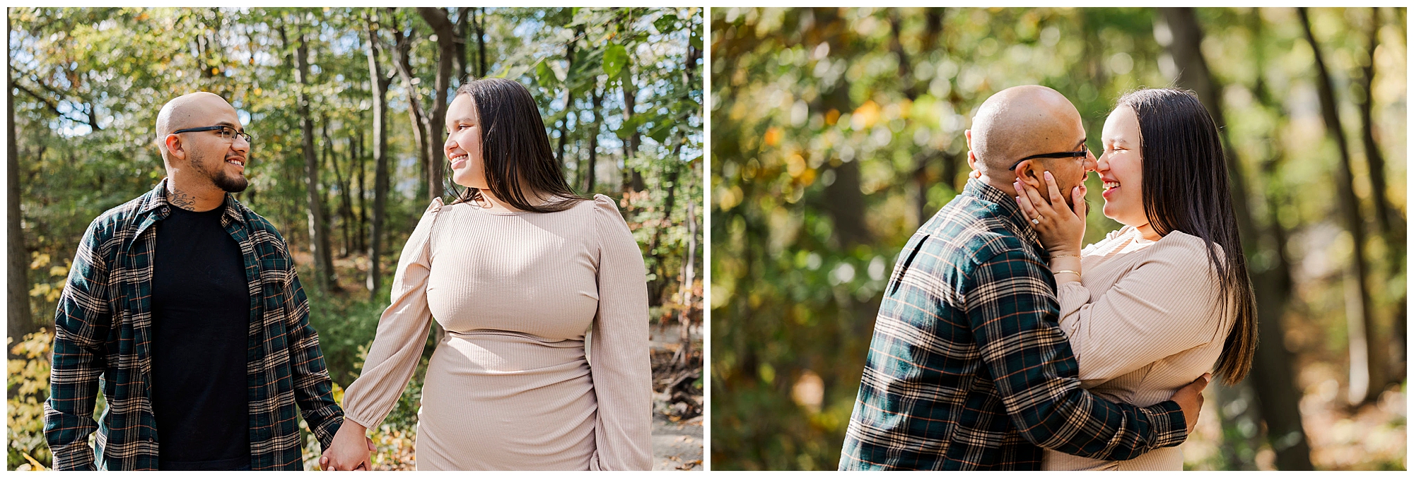 Timeless hudson highlands engagement photos