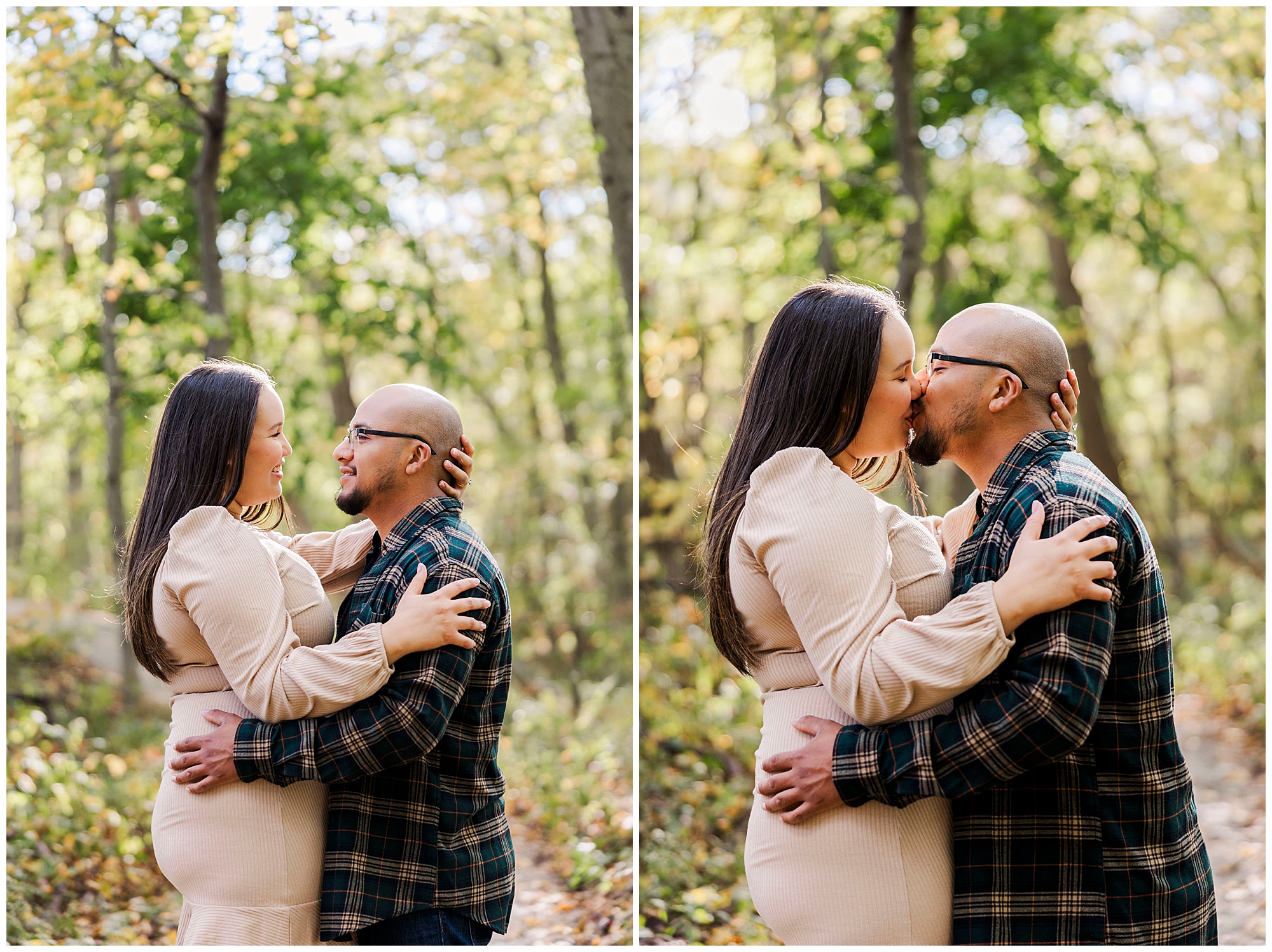 Candid hudson highlands engagement photos