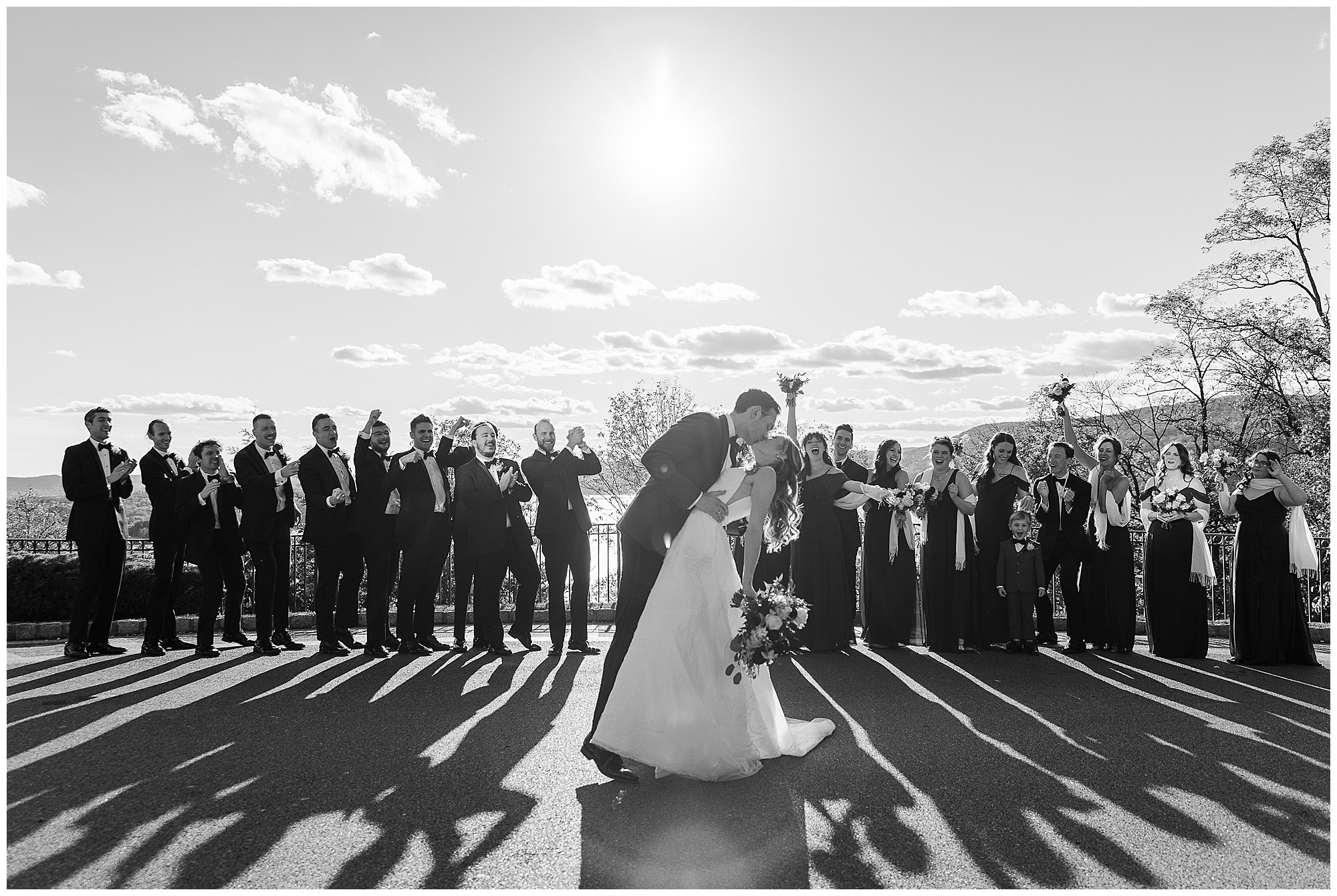 Candid abbey inn & spa wedding