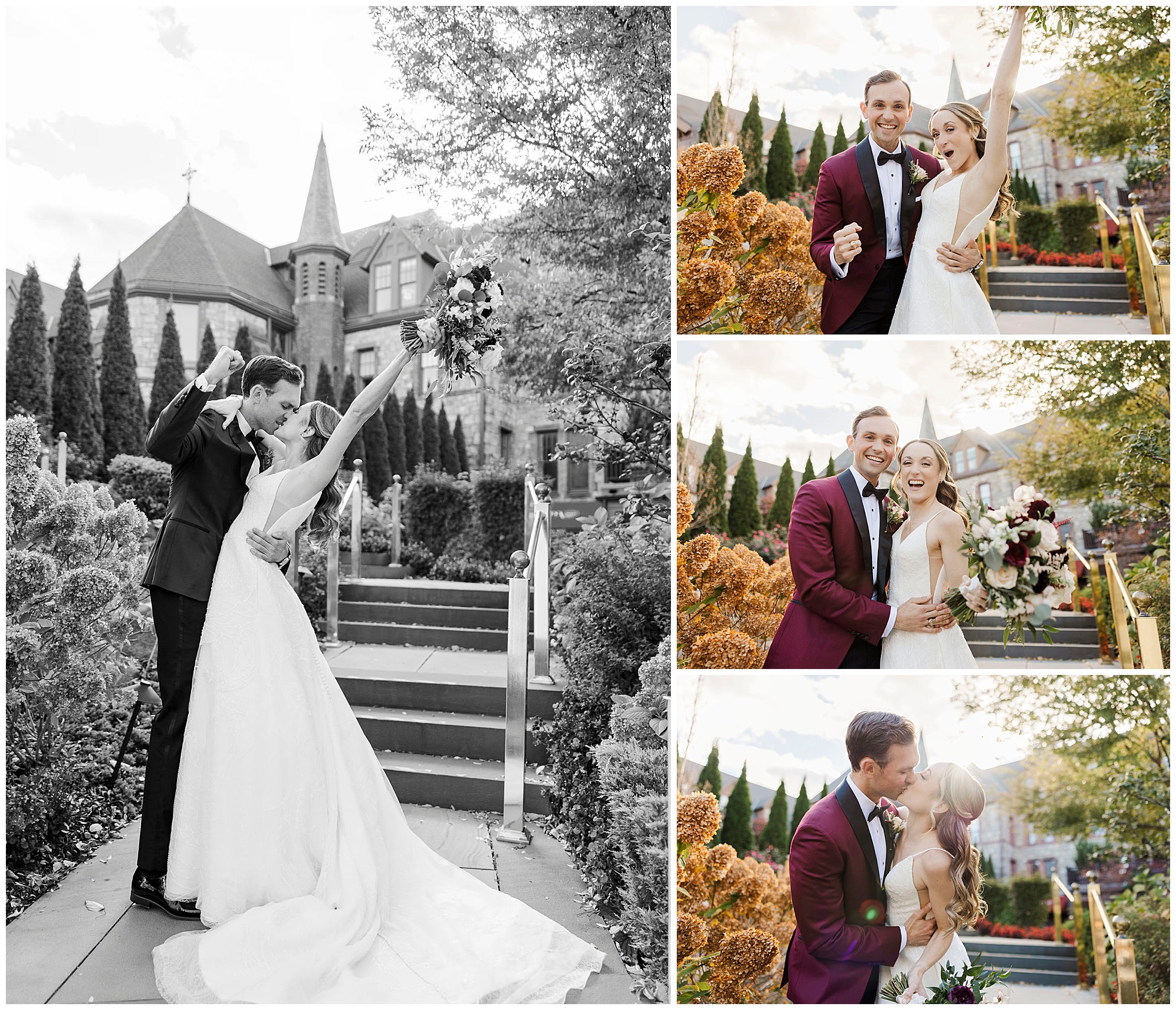 Adorable abbey inn & spa wedding