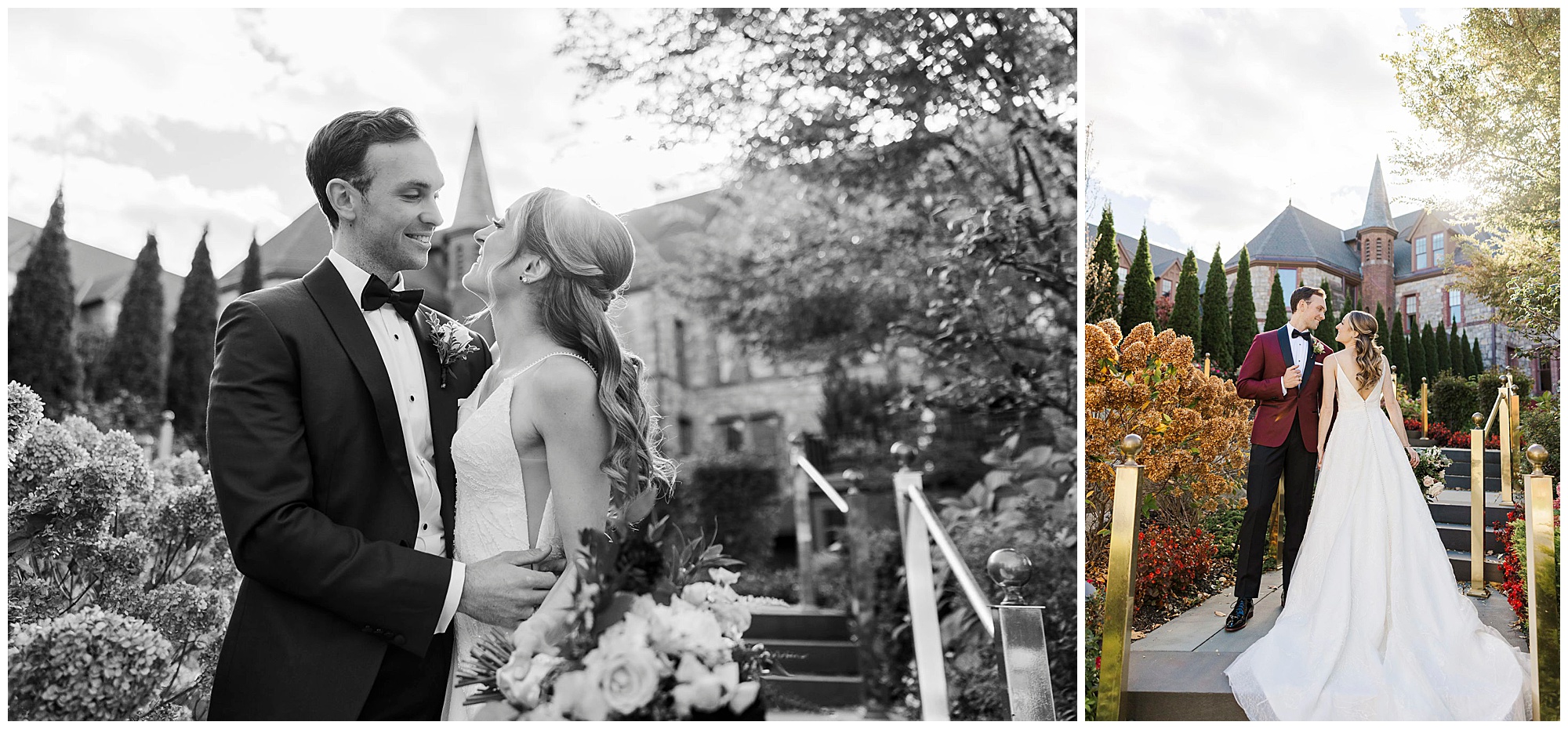 Fun-Filled abbey inn & spa wedding