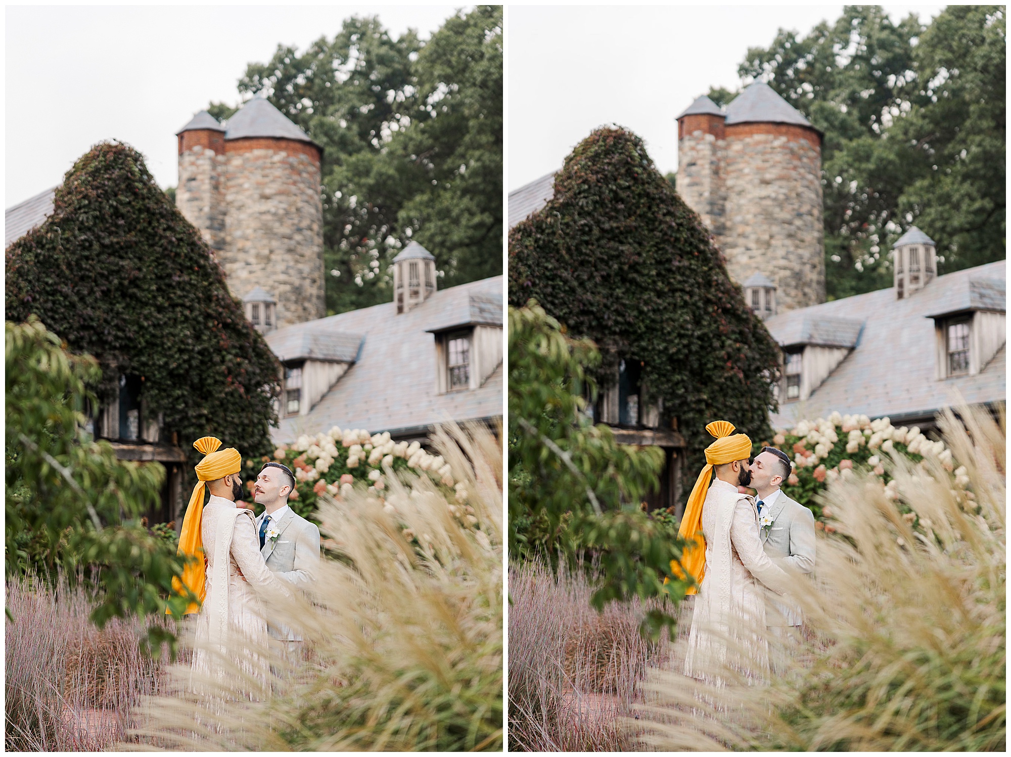 Wonderful blue hill at stone barns wedding