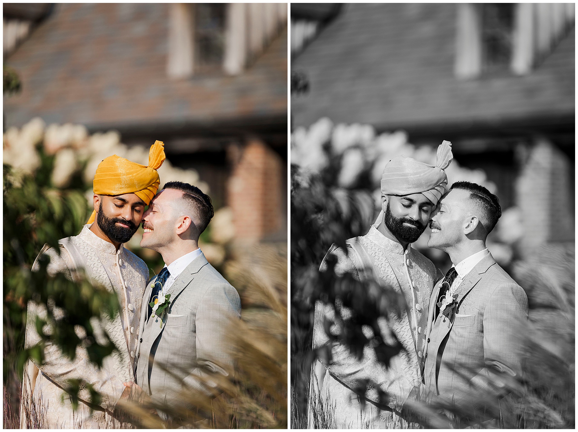 Breathtaking blue hill at stone barns wedding