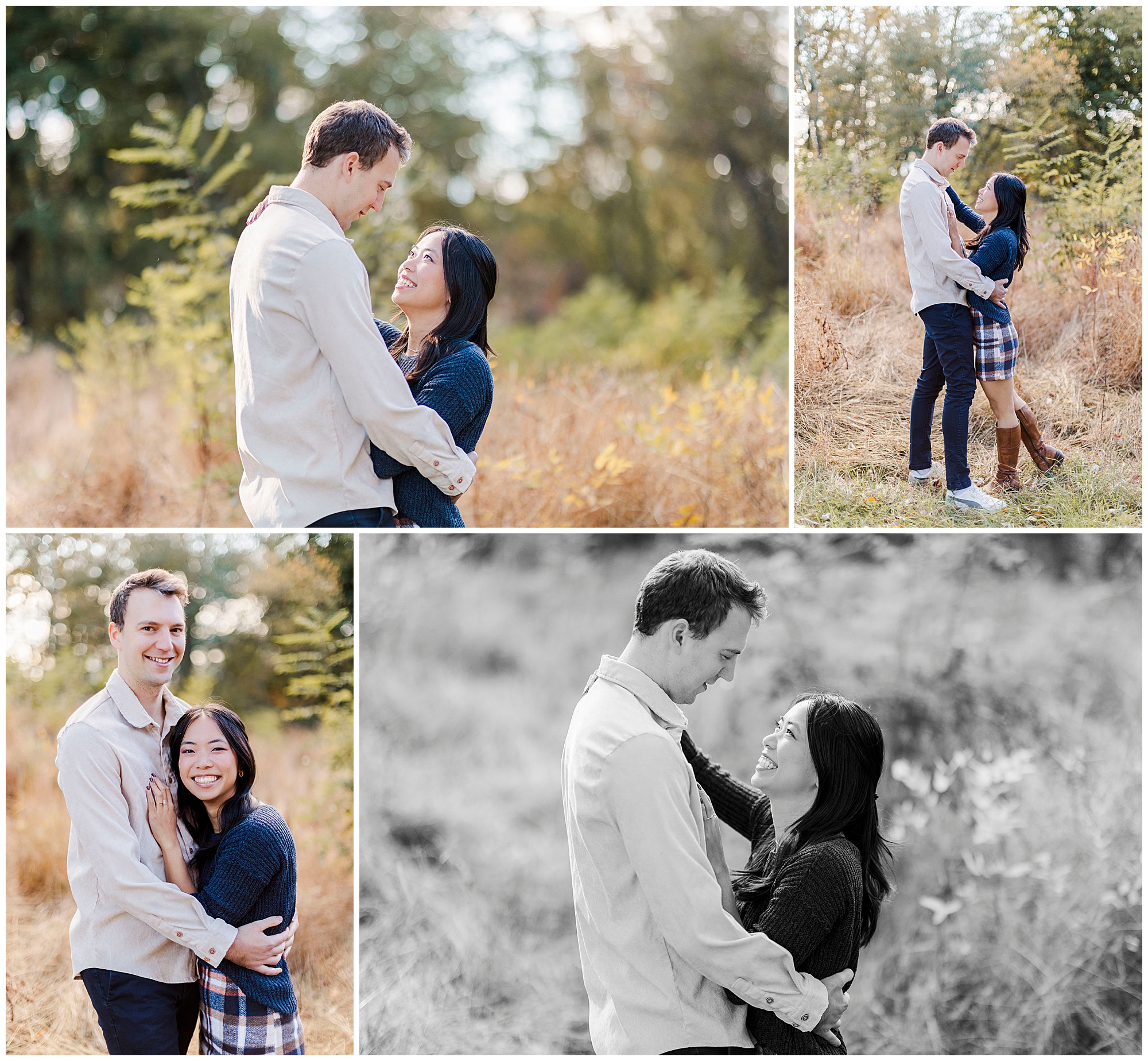 Sweet rockefeller state park engagement session