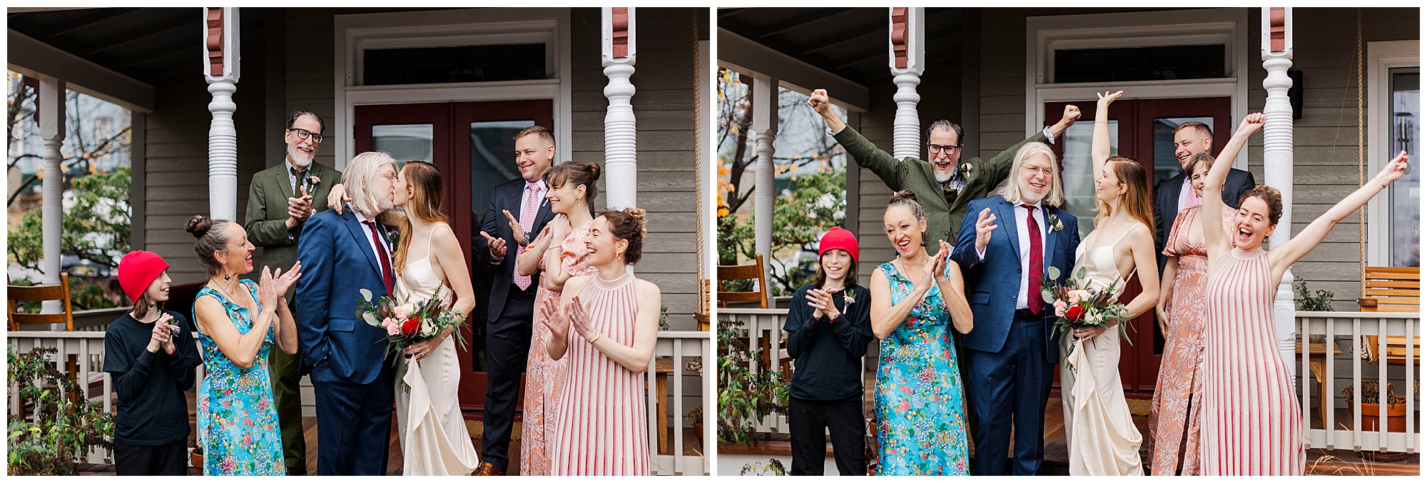 Adorable beacon courthouse elopement