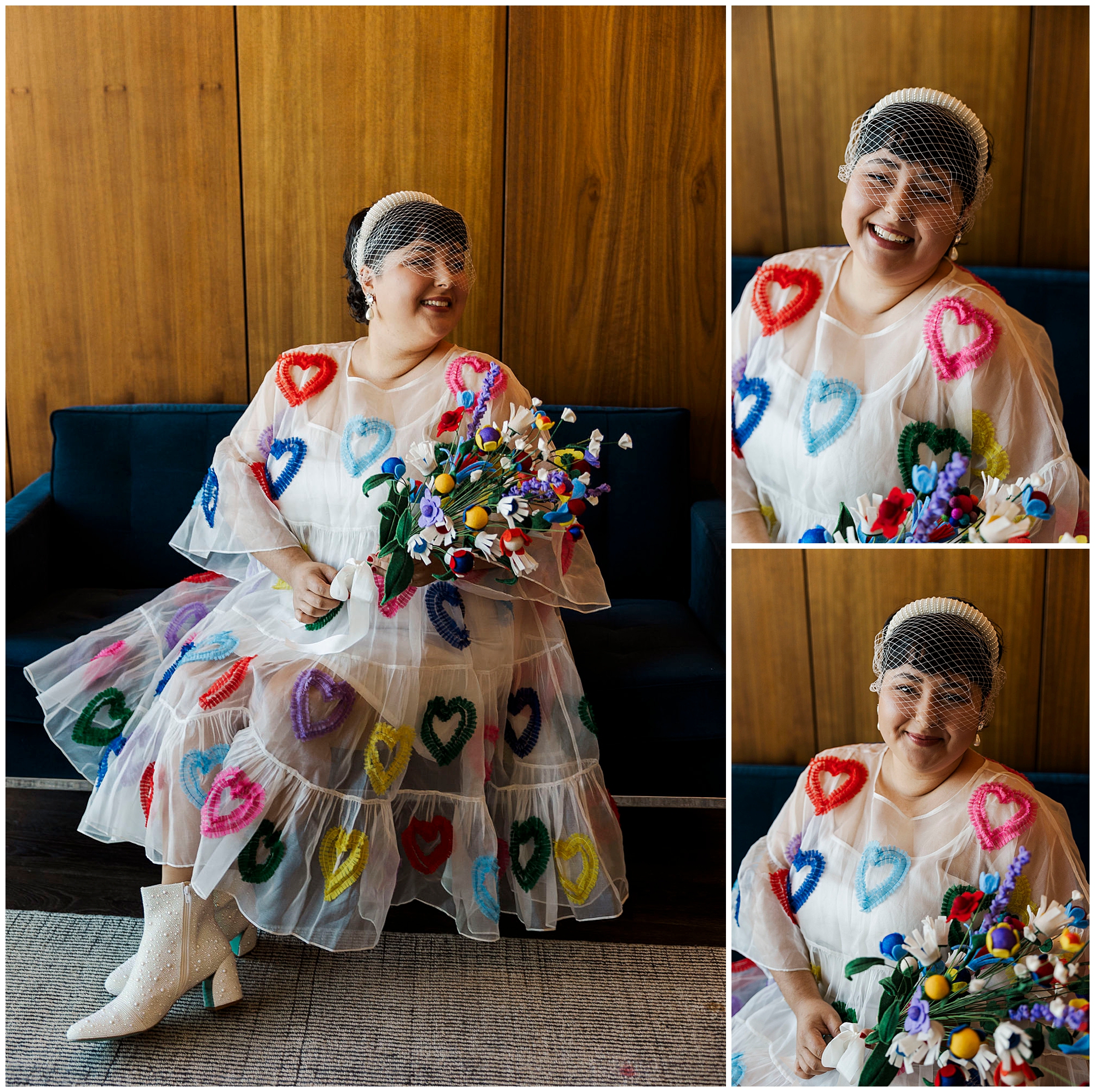 Fun-Filled TWA hotel elopement