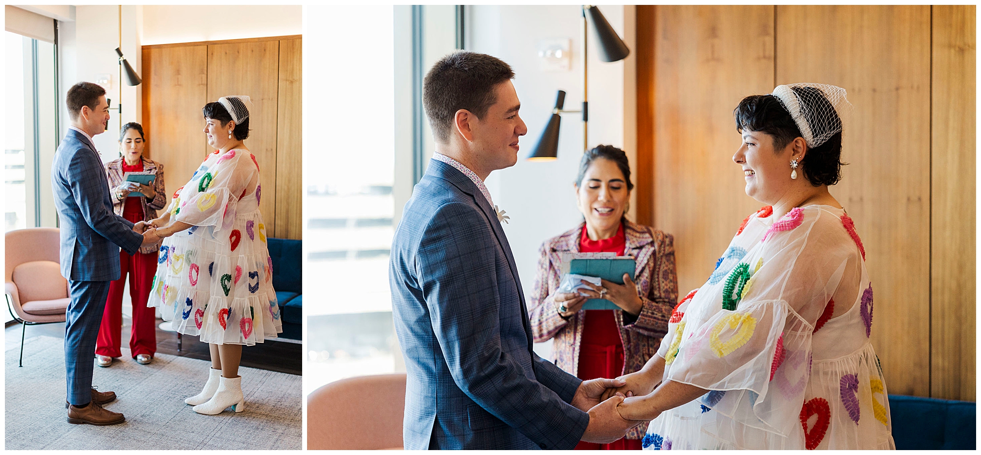 Heartfelt TWA hotel elopement