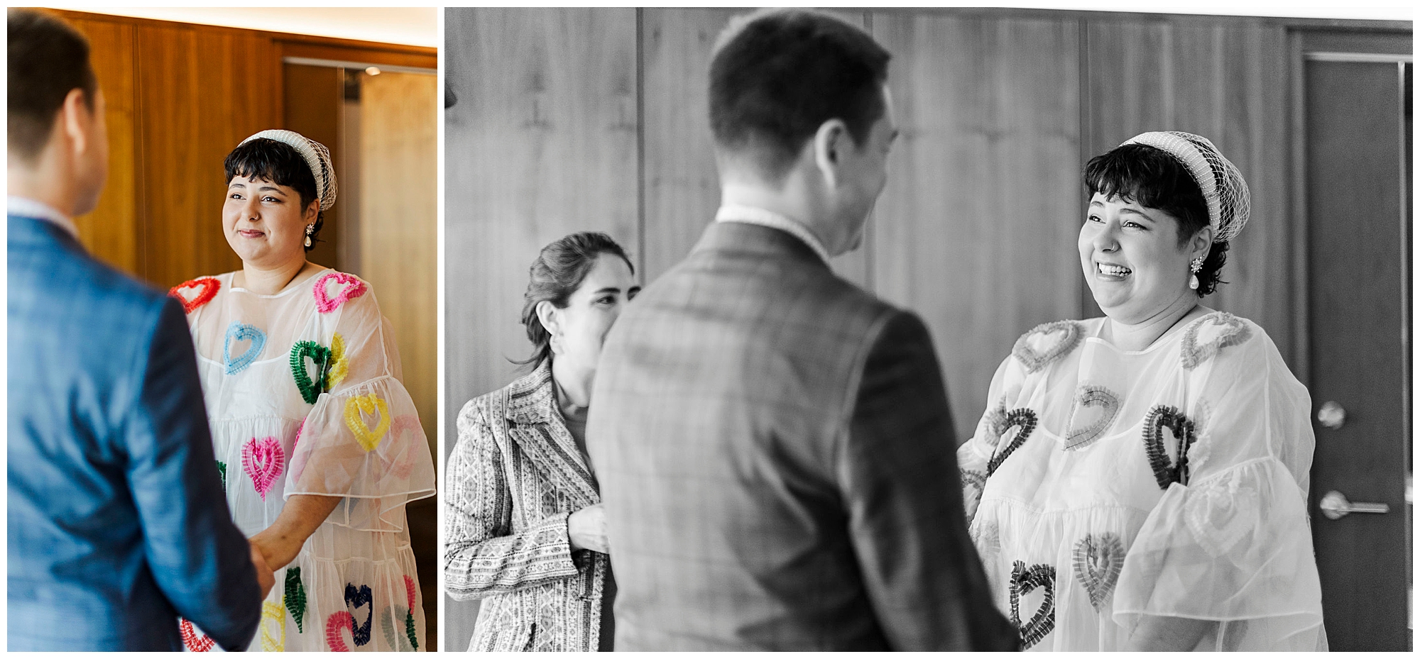 Stylish TWA hotel elopement