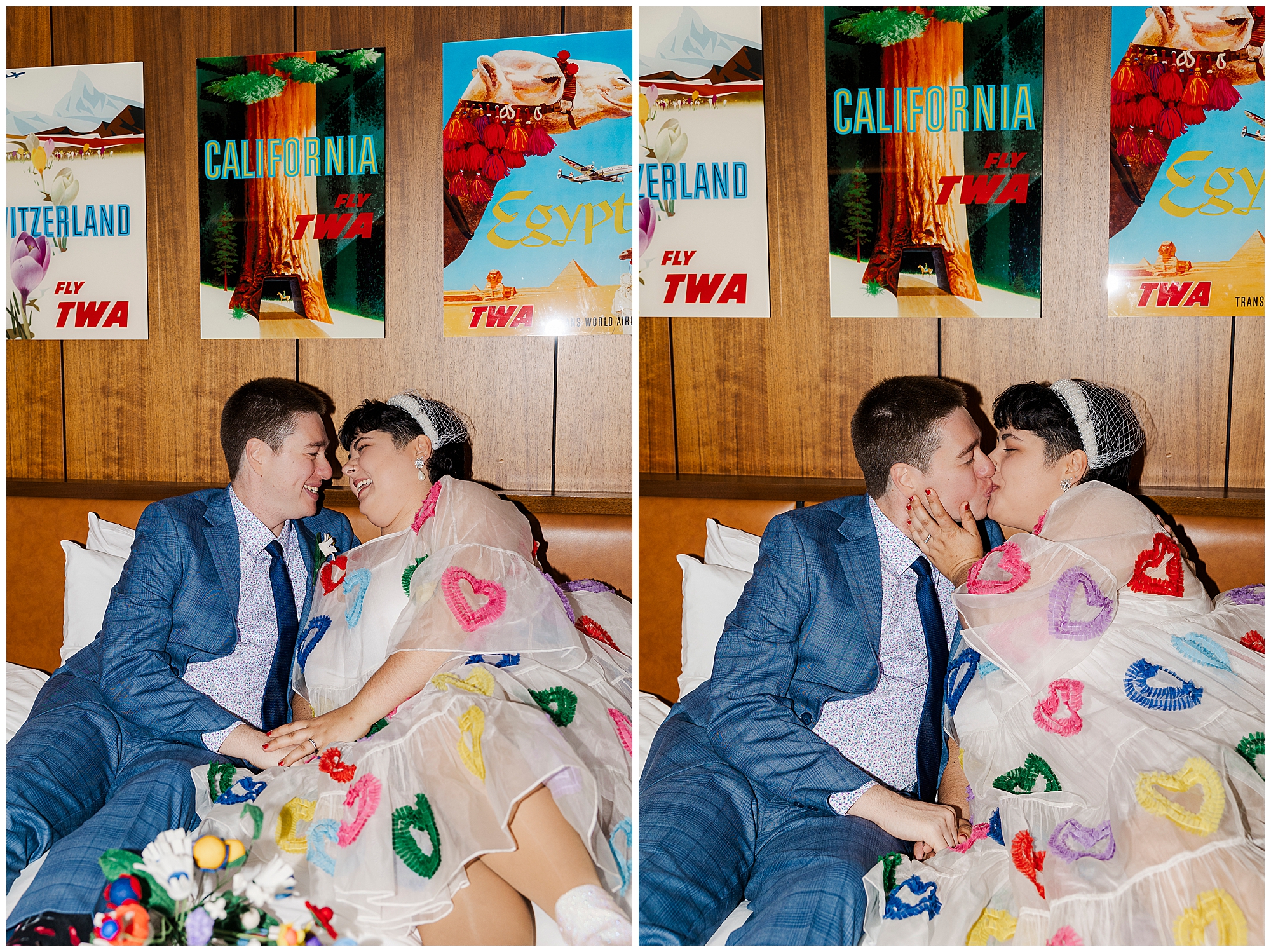 Iconic TWA hotel elopement