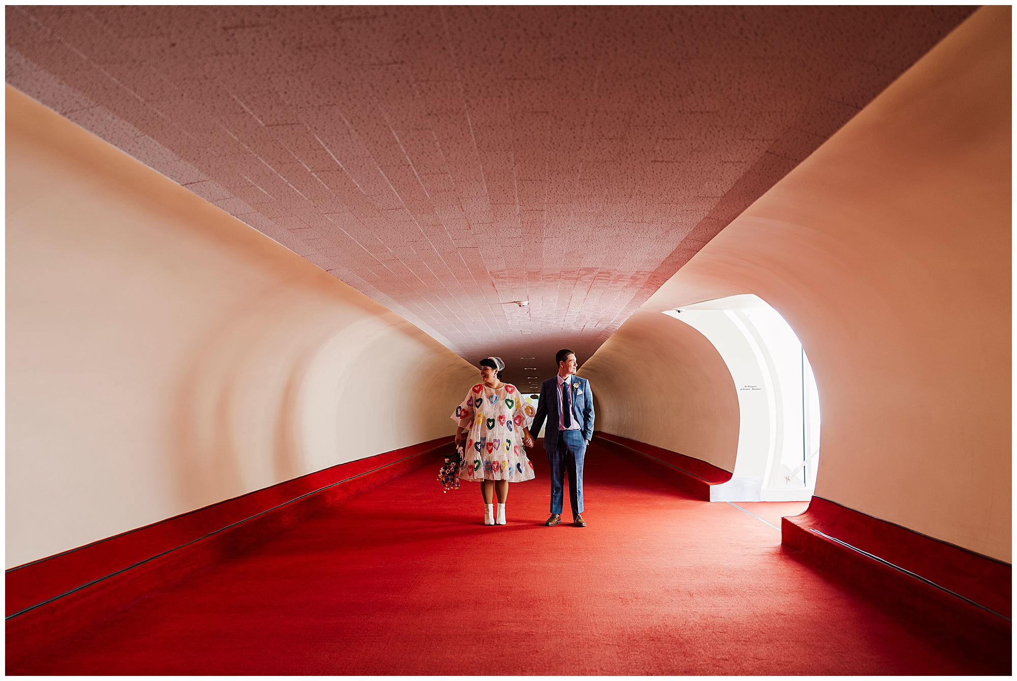 Intimate TWA hotel elopement