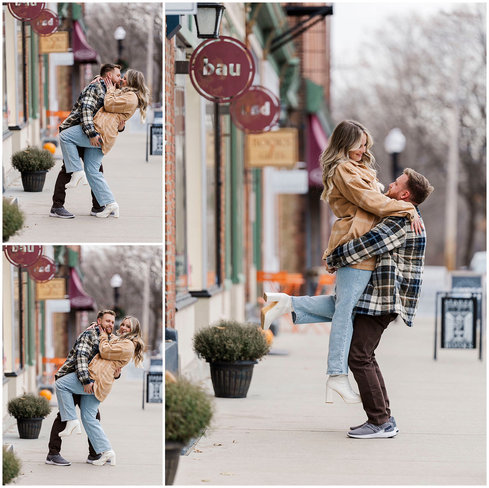 Sweet wonderbar engagement pictures in beacon, ny