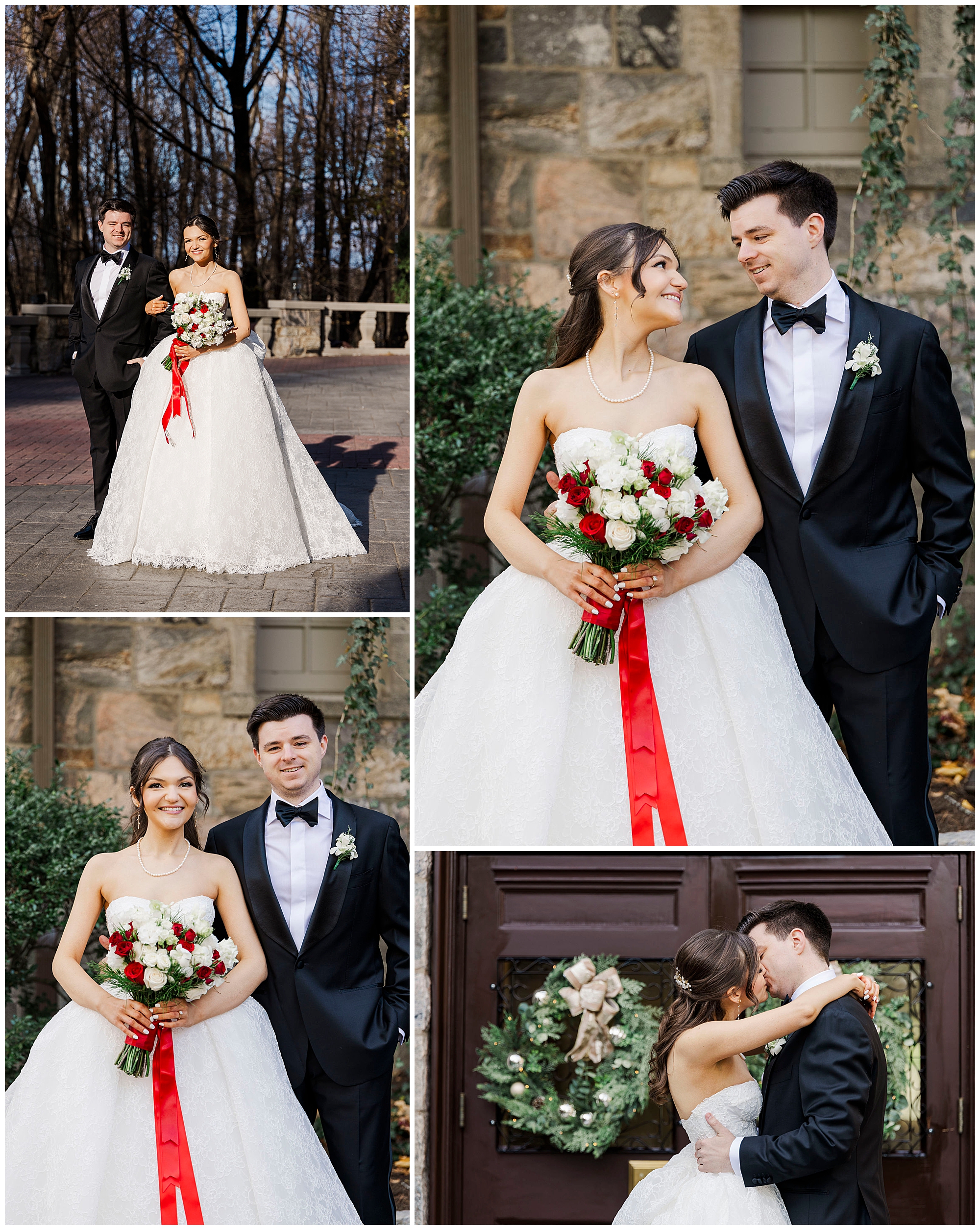 Candid tappan hill mansion wedding