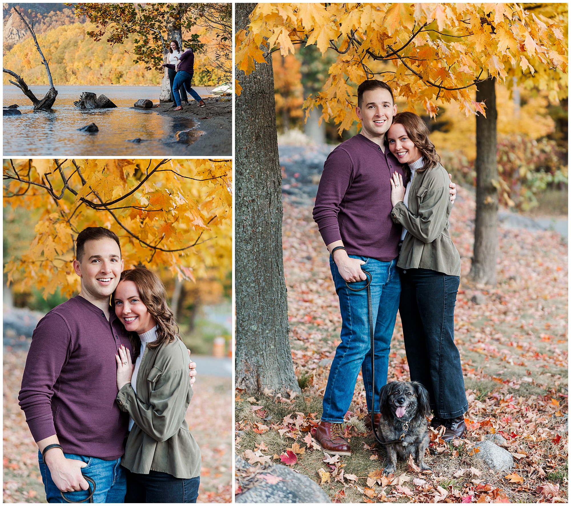 Fun-Filled wonderbar engagement session in beacon, ny