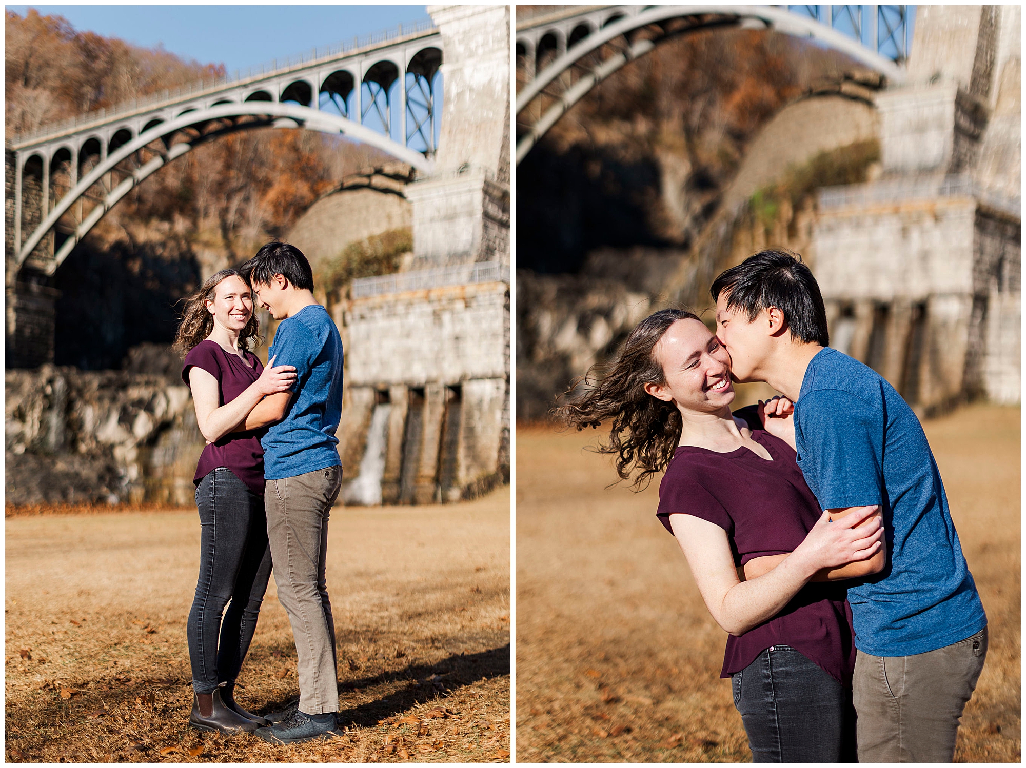 Sensational croton gorge park engagement session