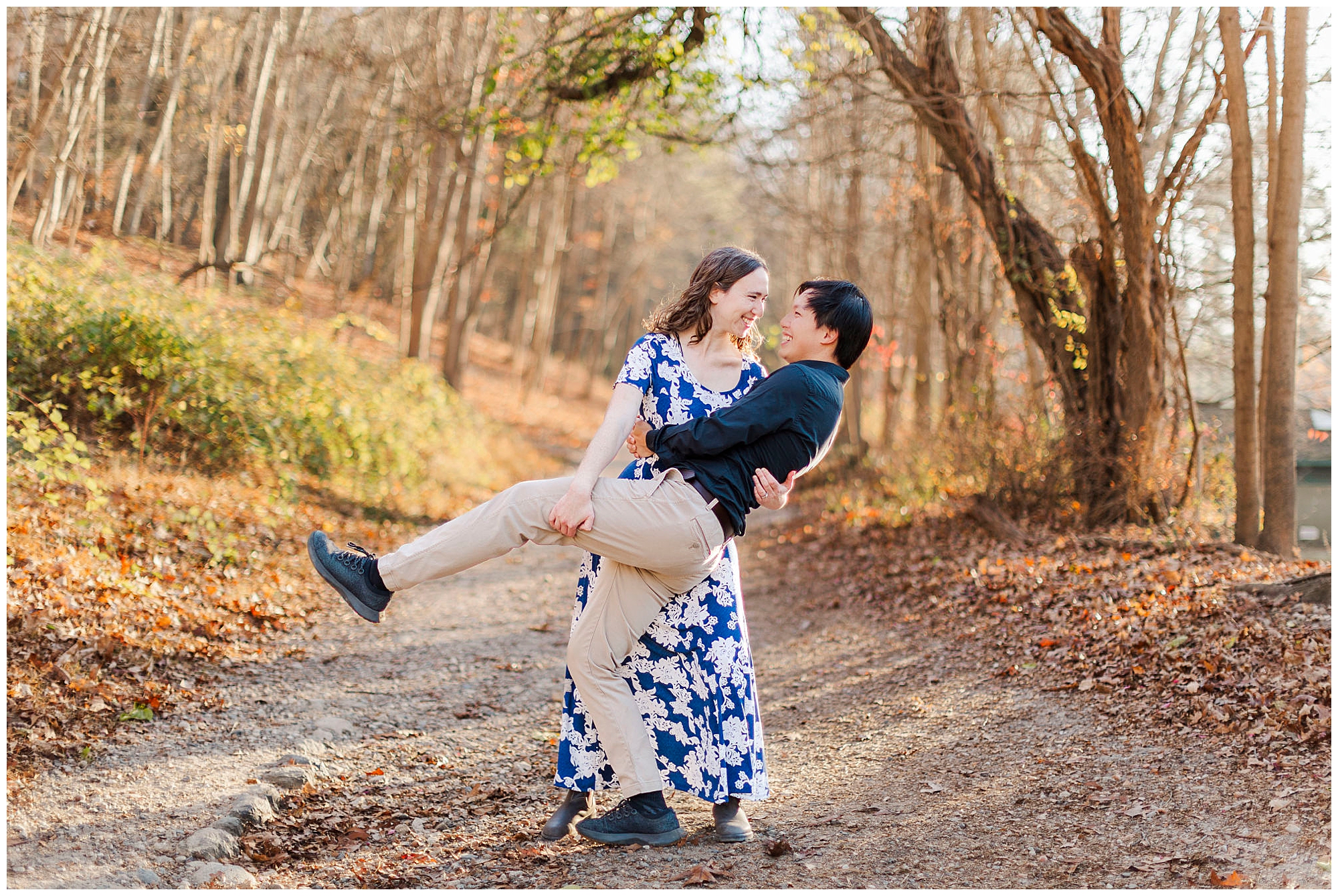 Gorgeous croton gorge park engagement session