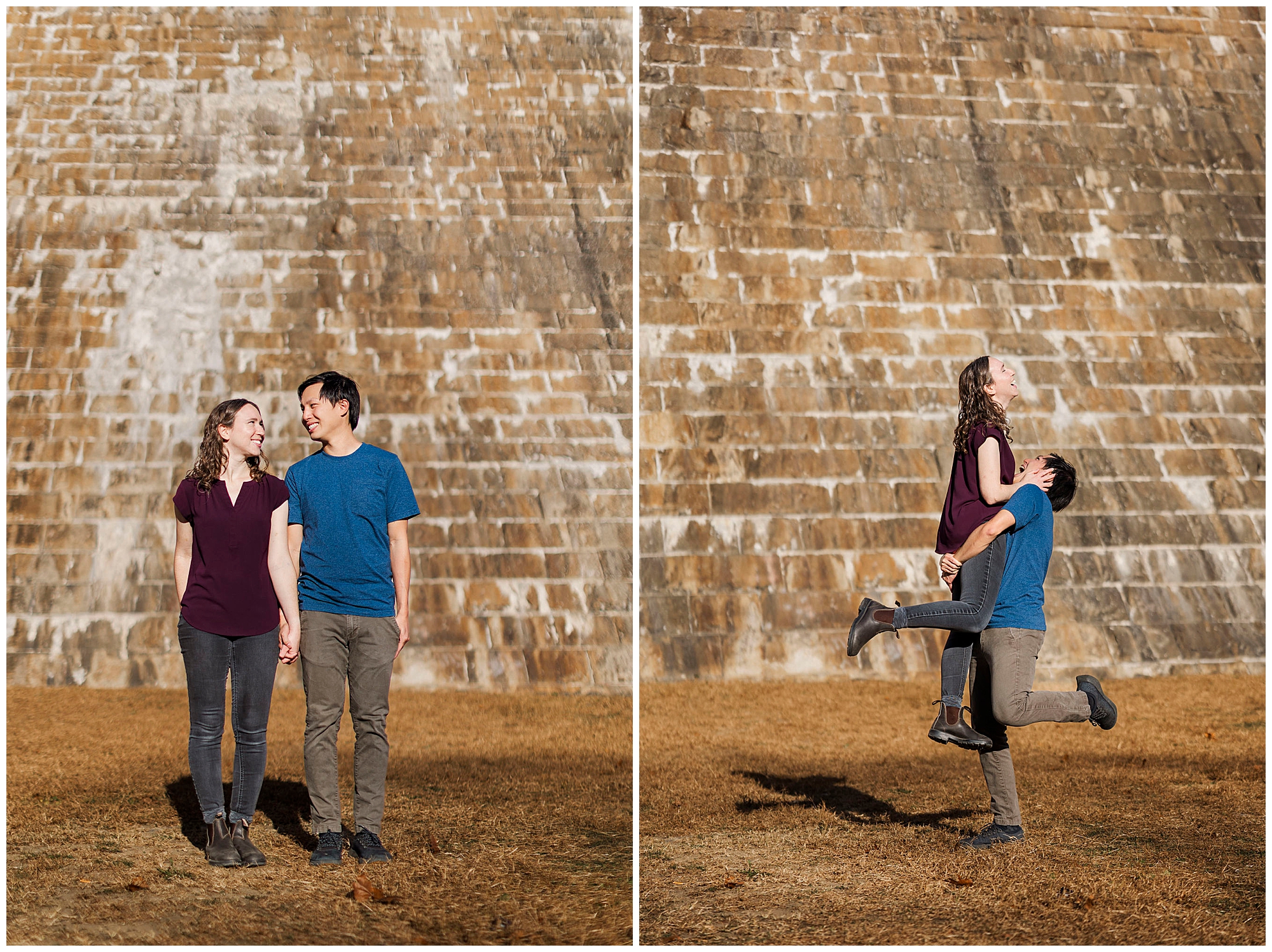 Flawless croton gorge park engagement session