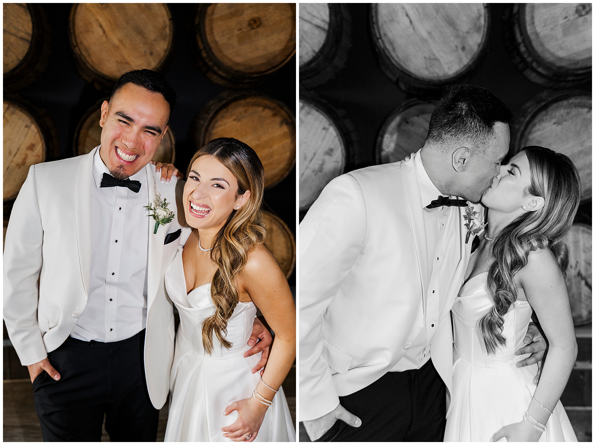 Vibrant barn at villa venezia wedding