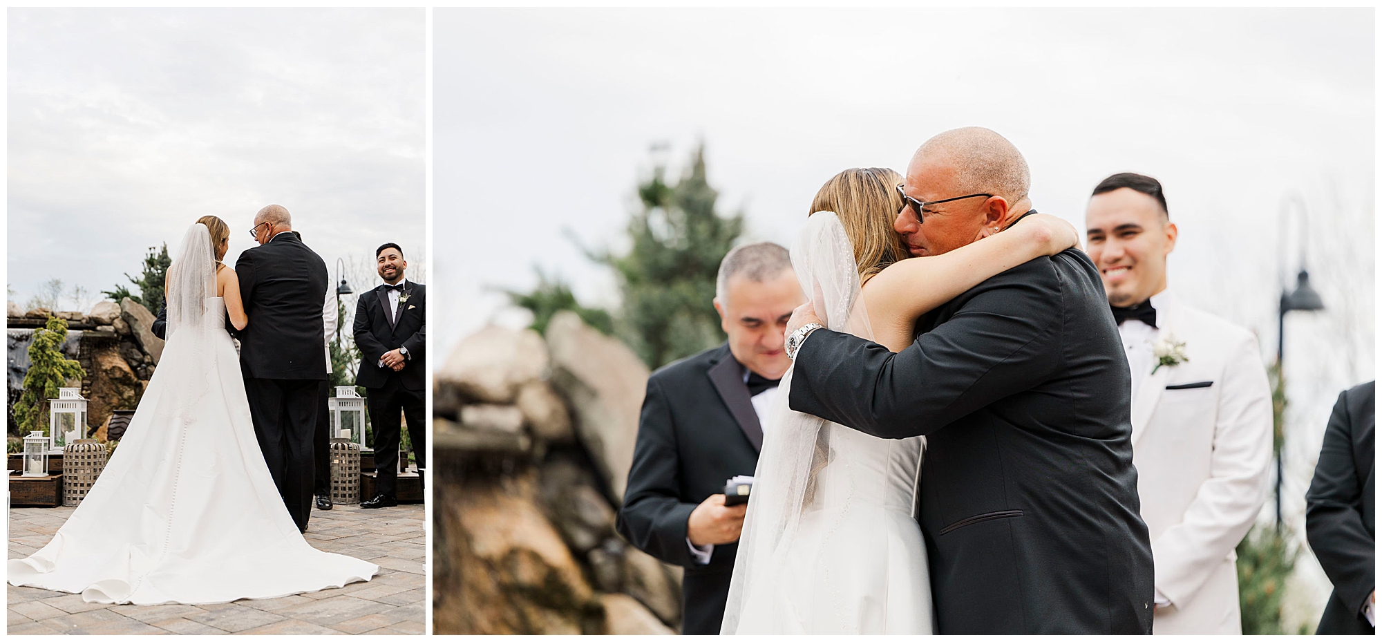 Wonderful barn at villa venezia wedding