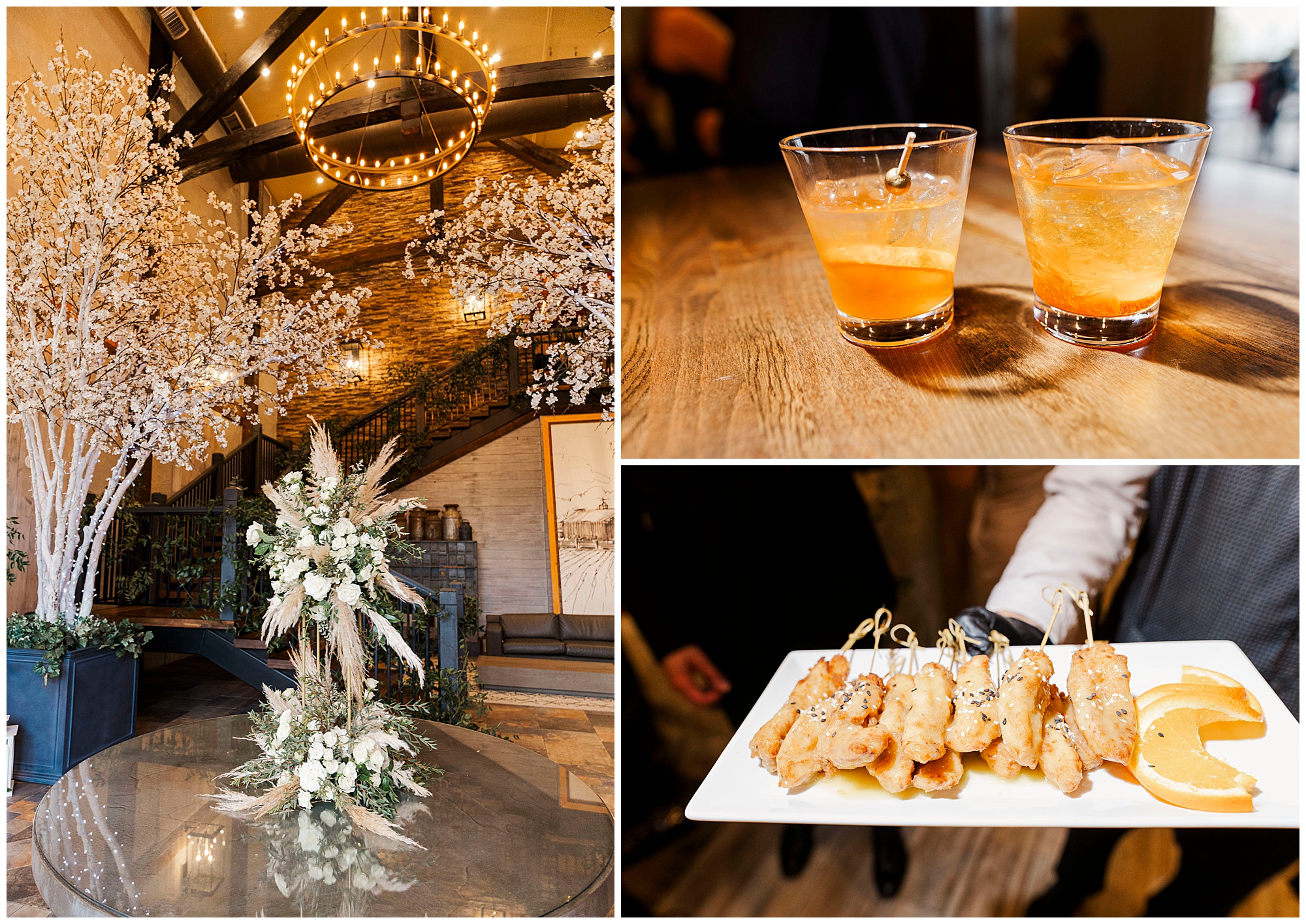 Sweet barn at villa venezia wedding