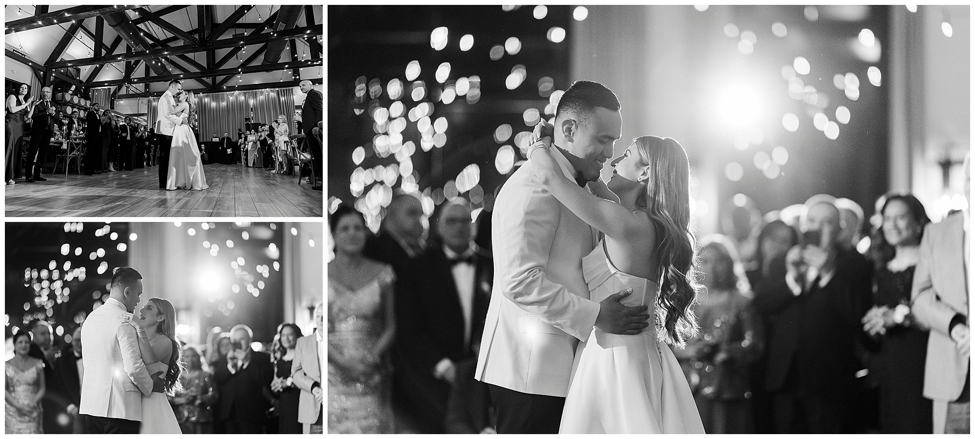 Sensational barn at villa venezia wedding