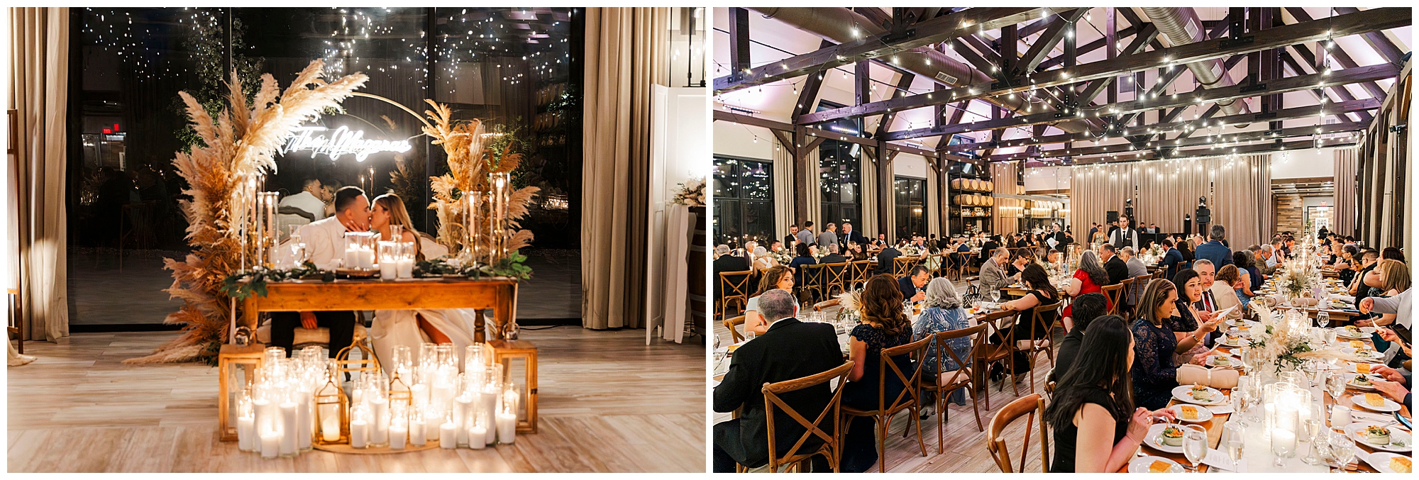 Terrific barn at villa venezia wedding