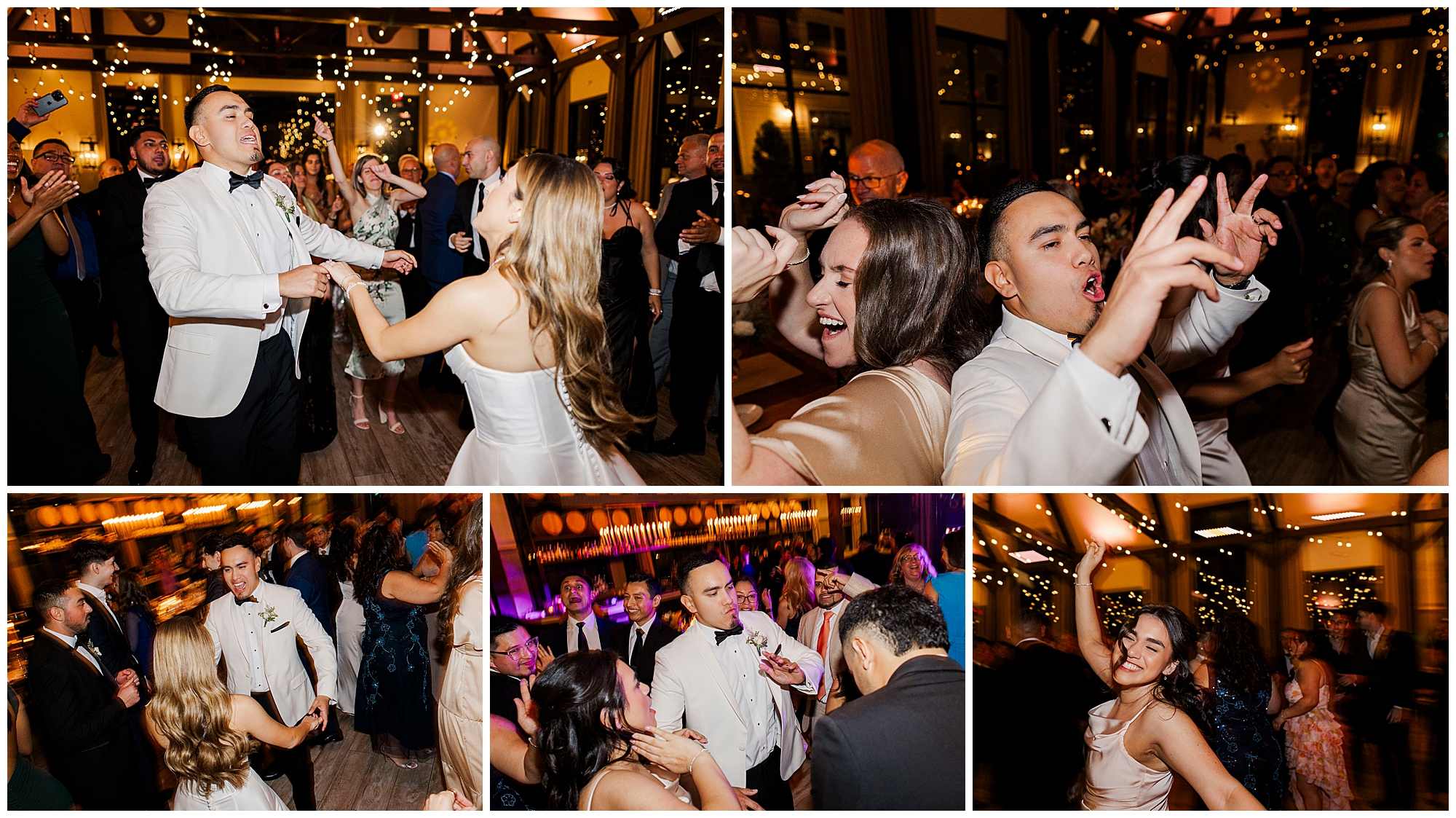 Whimsical barn at villa venezia wedding