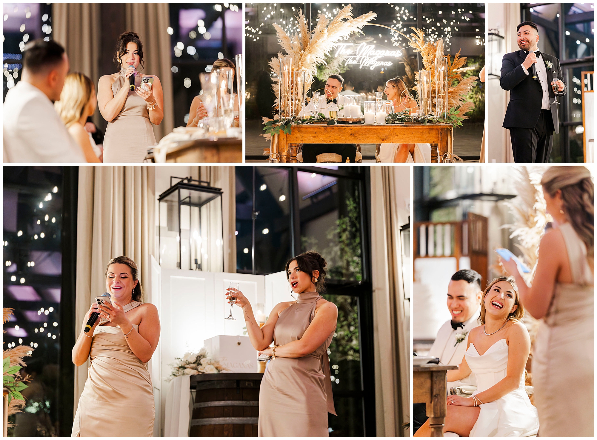 Joyful barn at villa venezia wedding