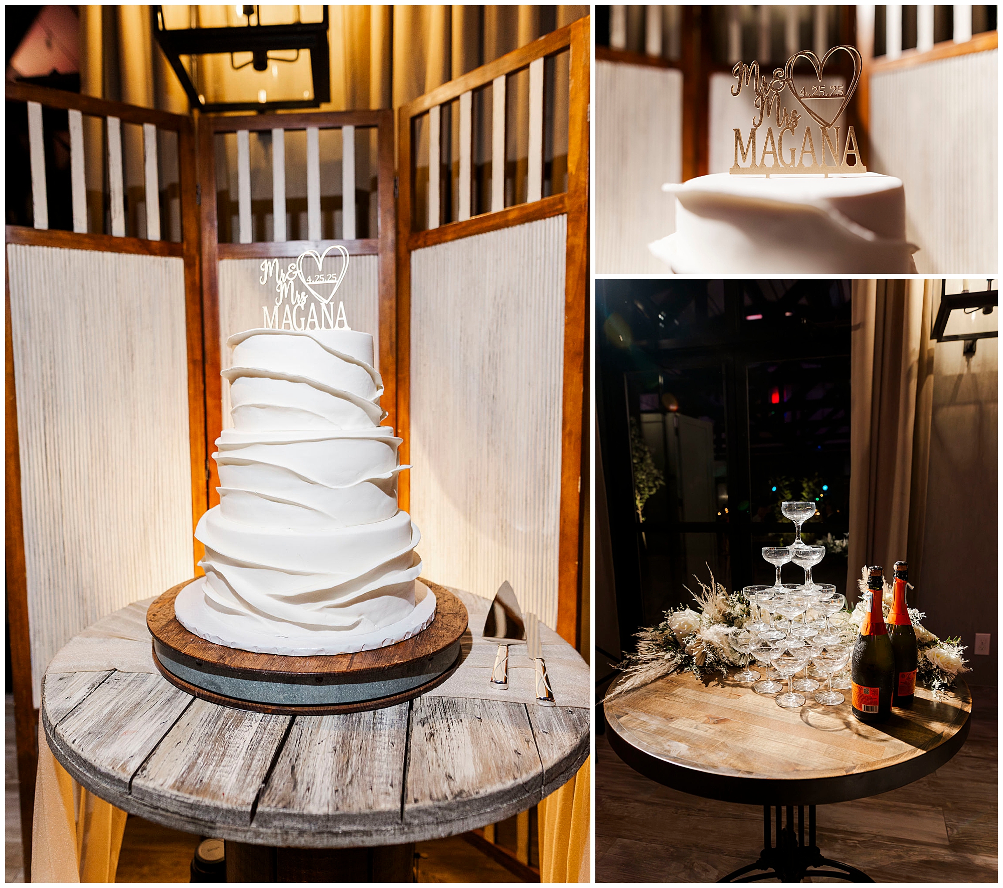 Flawless barn at villa venezia wedding