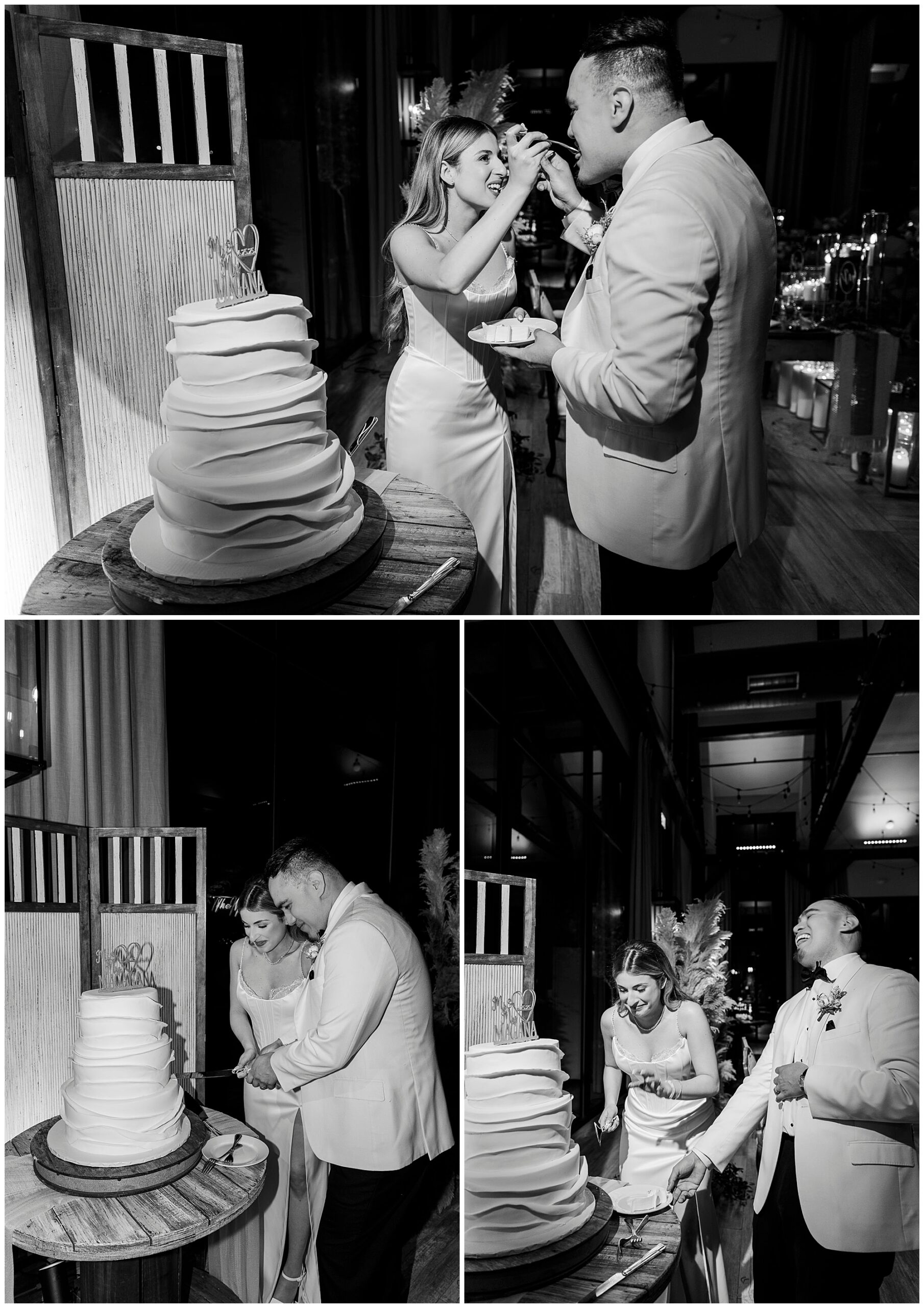 Iconic barn at villa venezia wedding