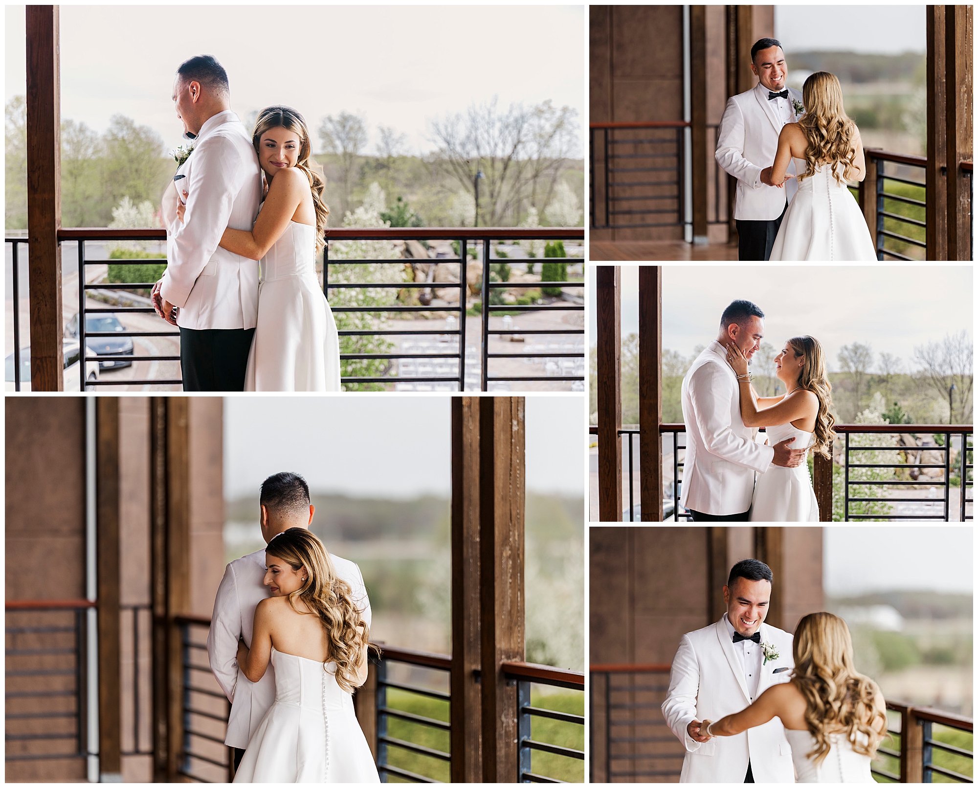 Chic wedding at the barn at villa venezia