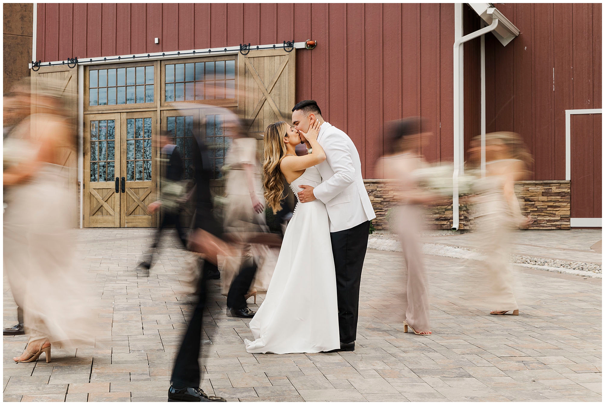Heartfelt barn at villa venezia wedding
