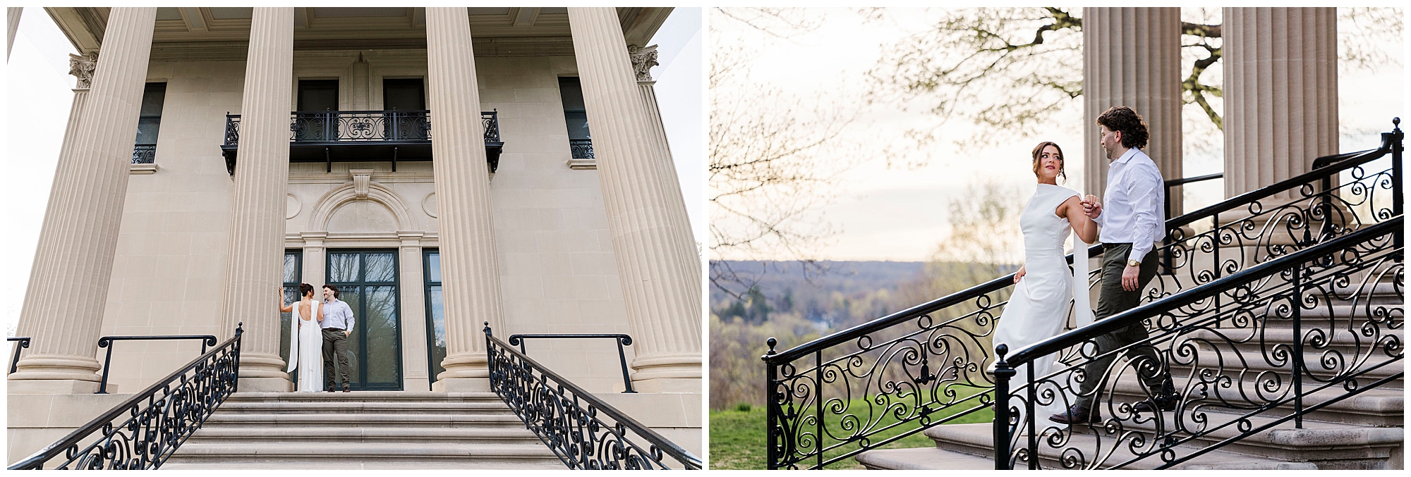 Awesome vanderbilt mansion engagement session