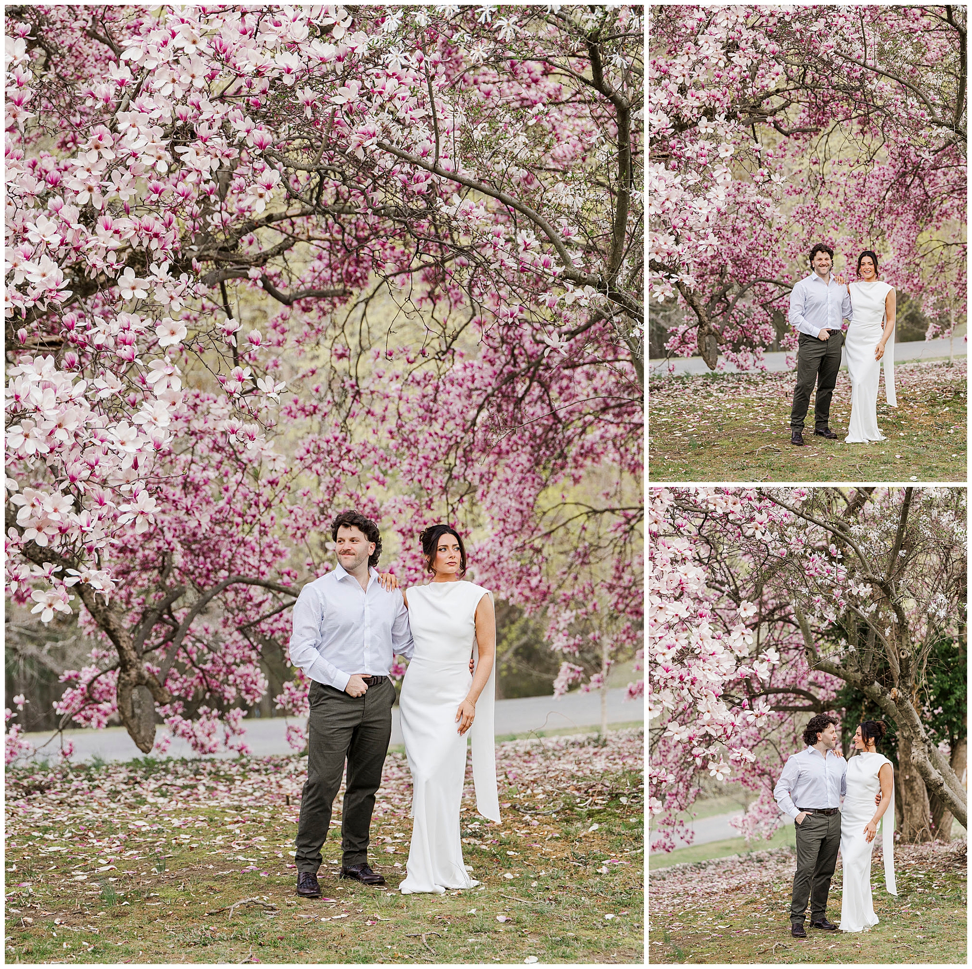 Charming vanderbilt mansion engagement session