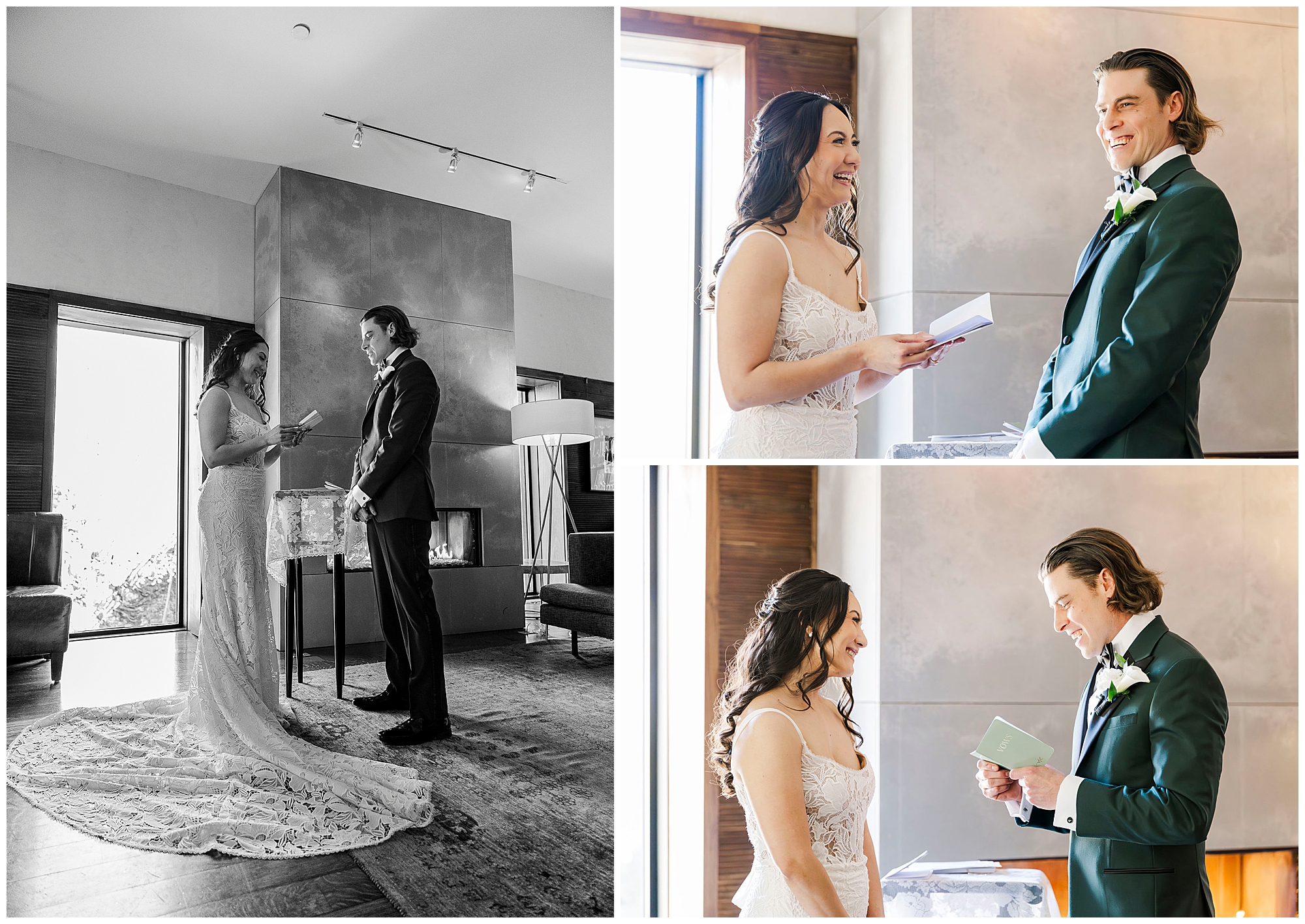 Gorgeous roundhouse micro-wedding in beacon, ny