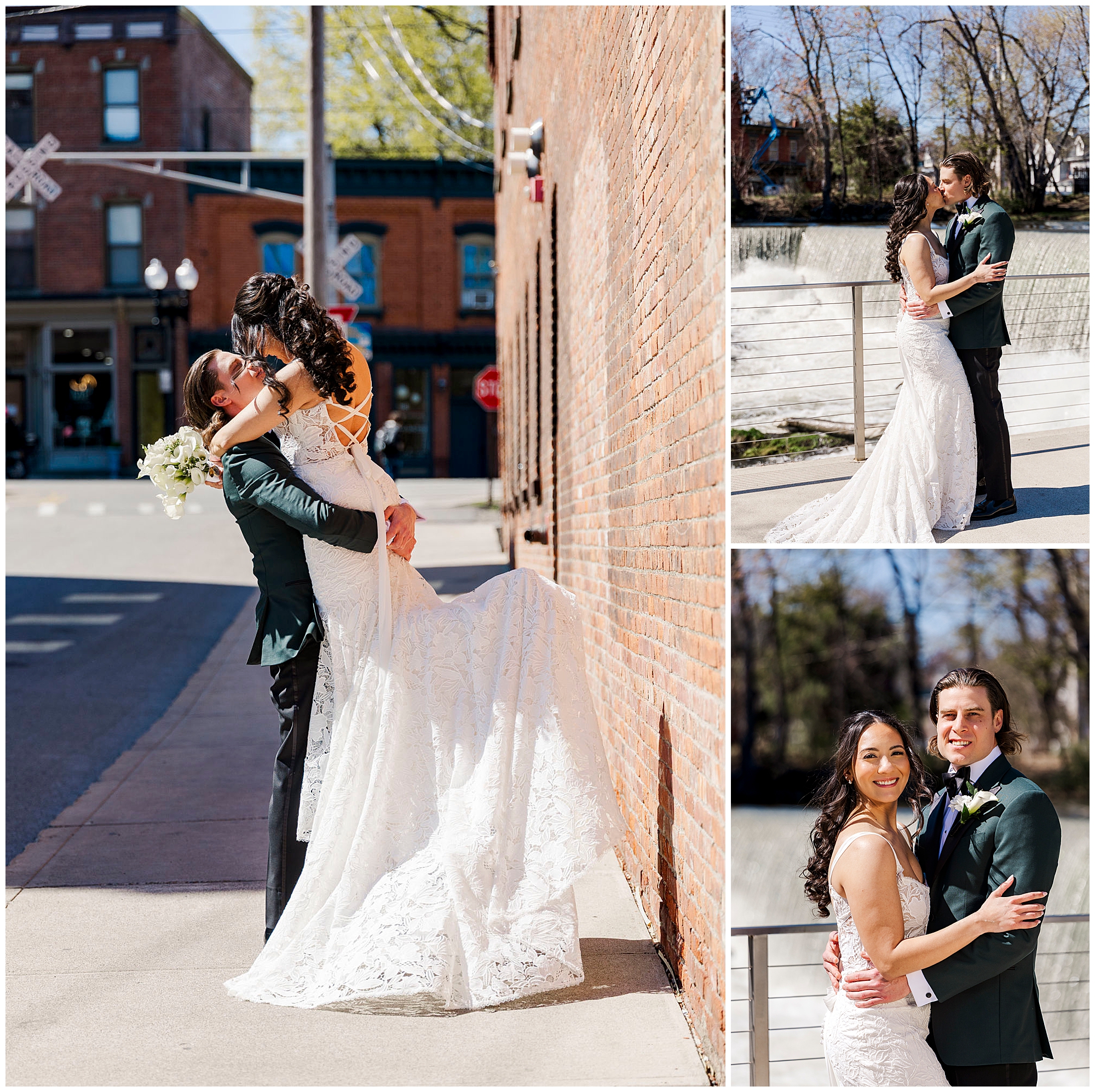 Authentic roundhouse micro-wedding in beacon, ny