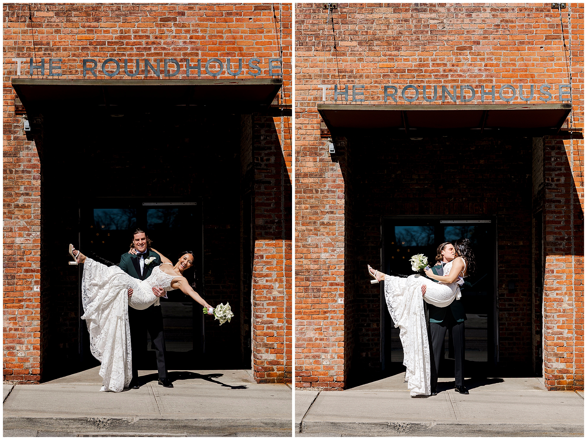Sentimental roundhouse micro-wedding in beacon, ny