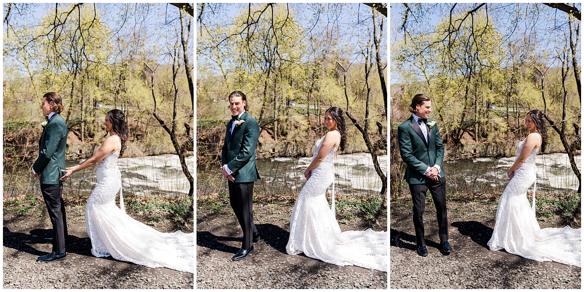 Picturesque roundhouse micro-wedding in beacon, ny