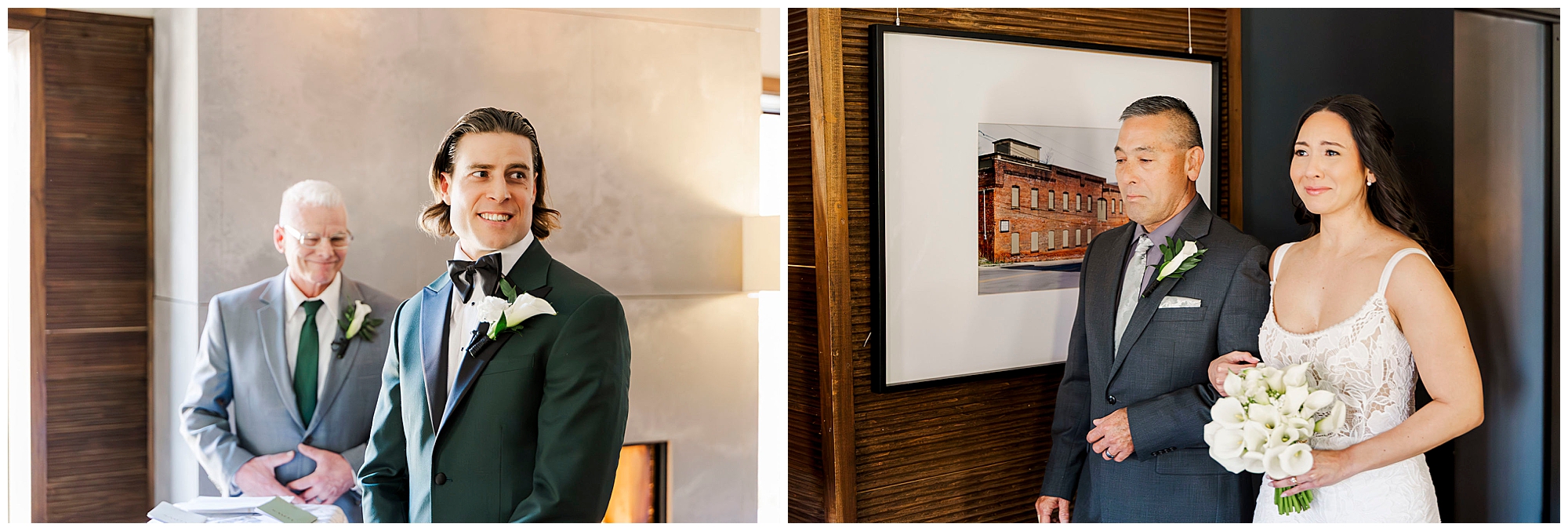 Sweet roundhouse micro-wedding in beacon, ny