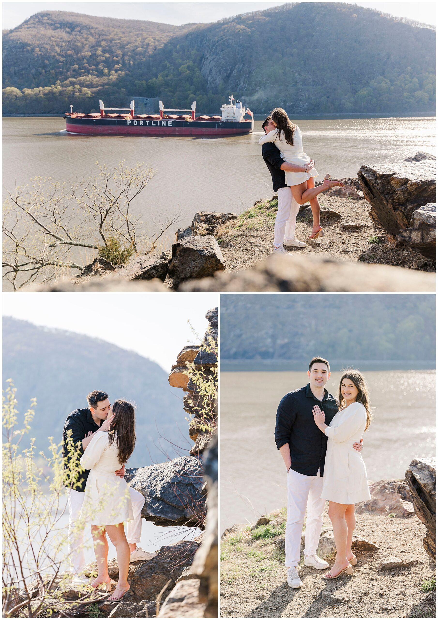 Fun little stony point engagement session