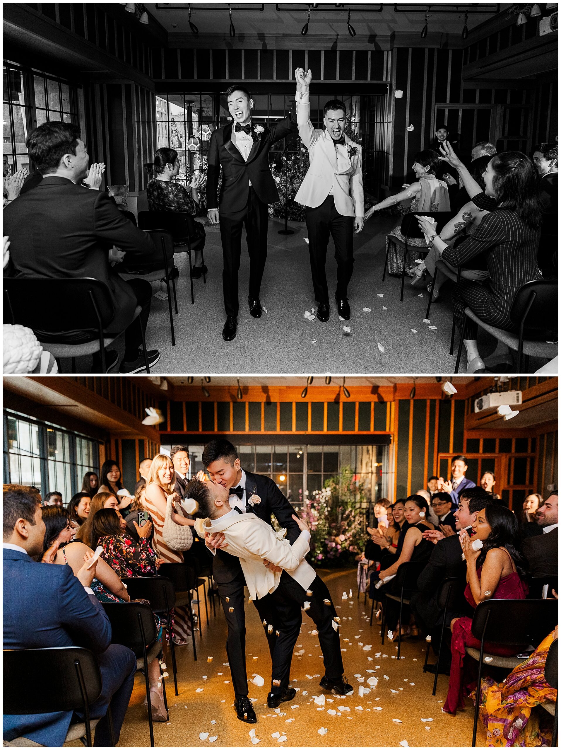 Intimate lgbtq wedding photography in new york