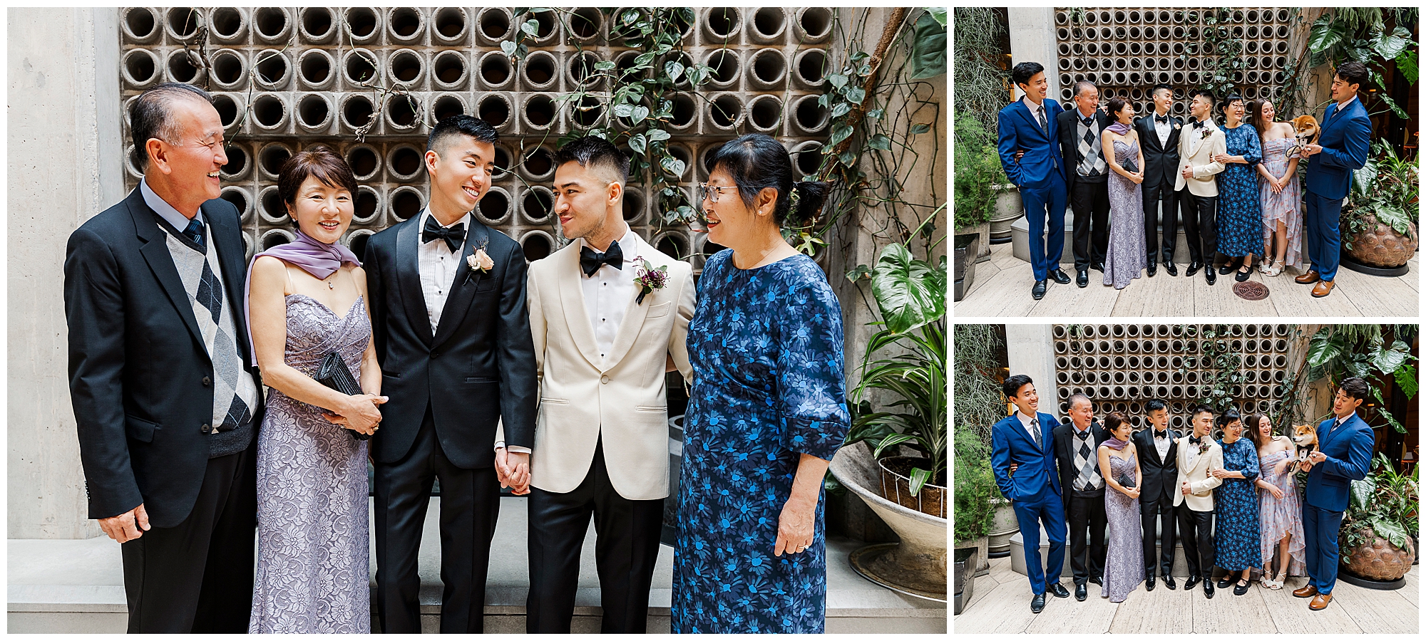 Vibrant lgbtq wedding photography in new york