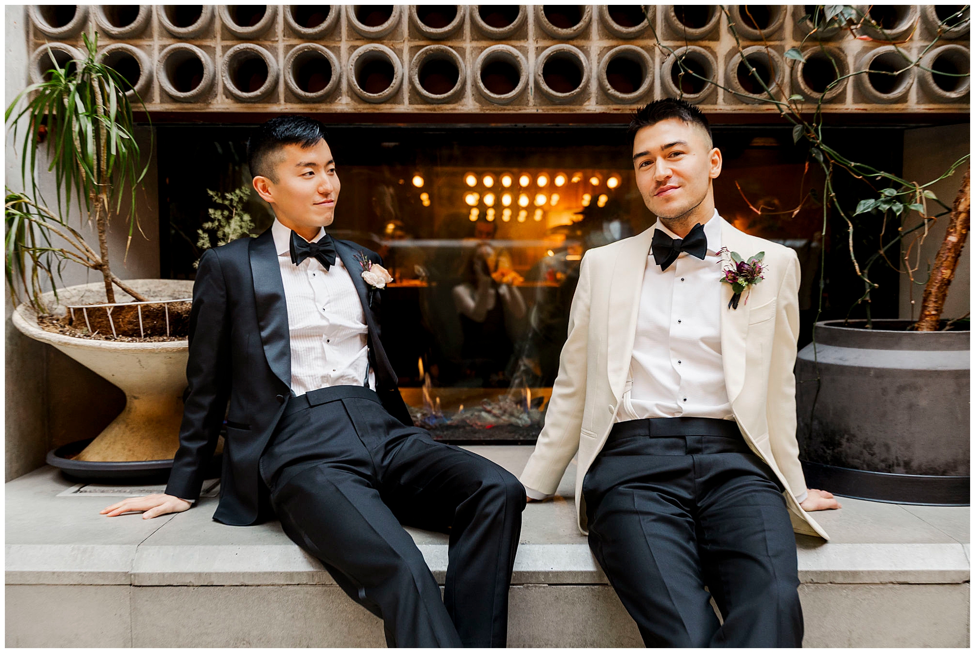 Modern lgbtq wedding photography in new york