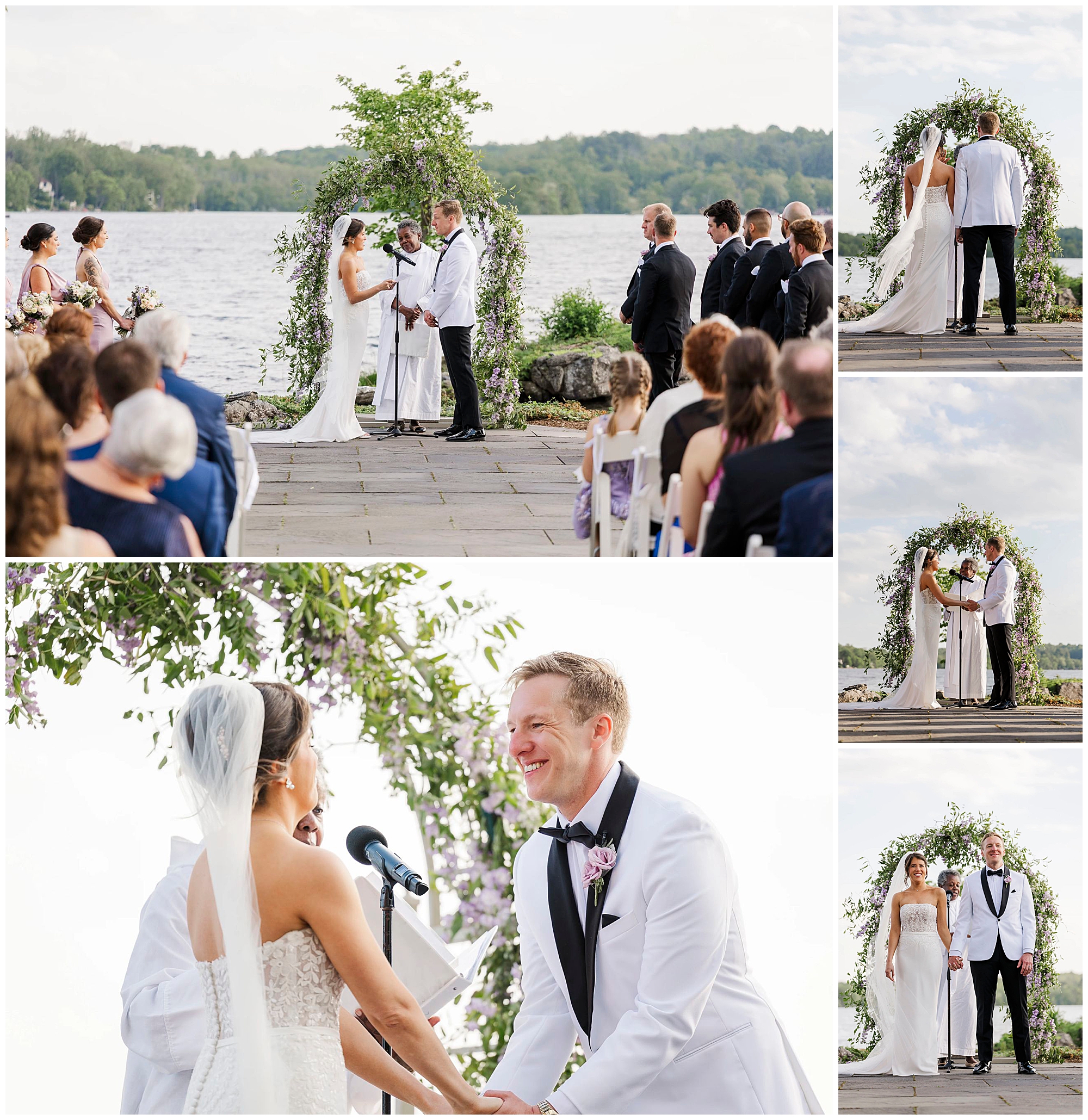Joyous north shore house wedding in NJ