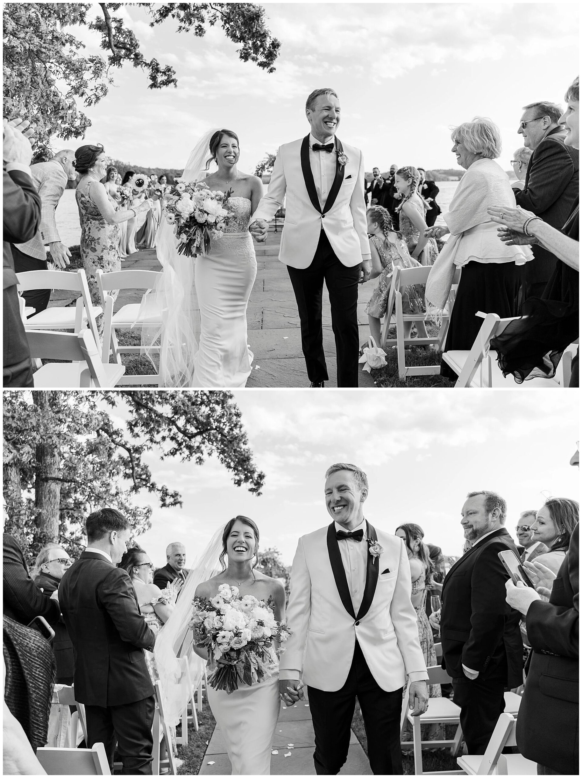 Cheerful north shore house wedding in NJ