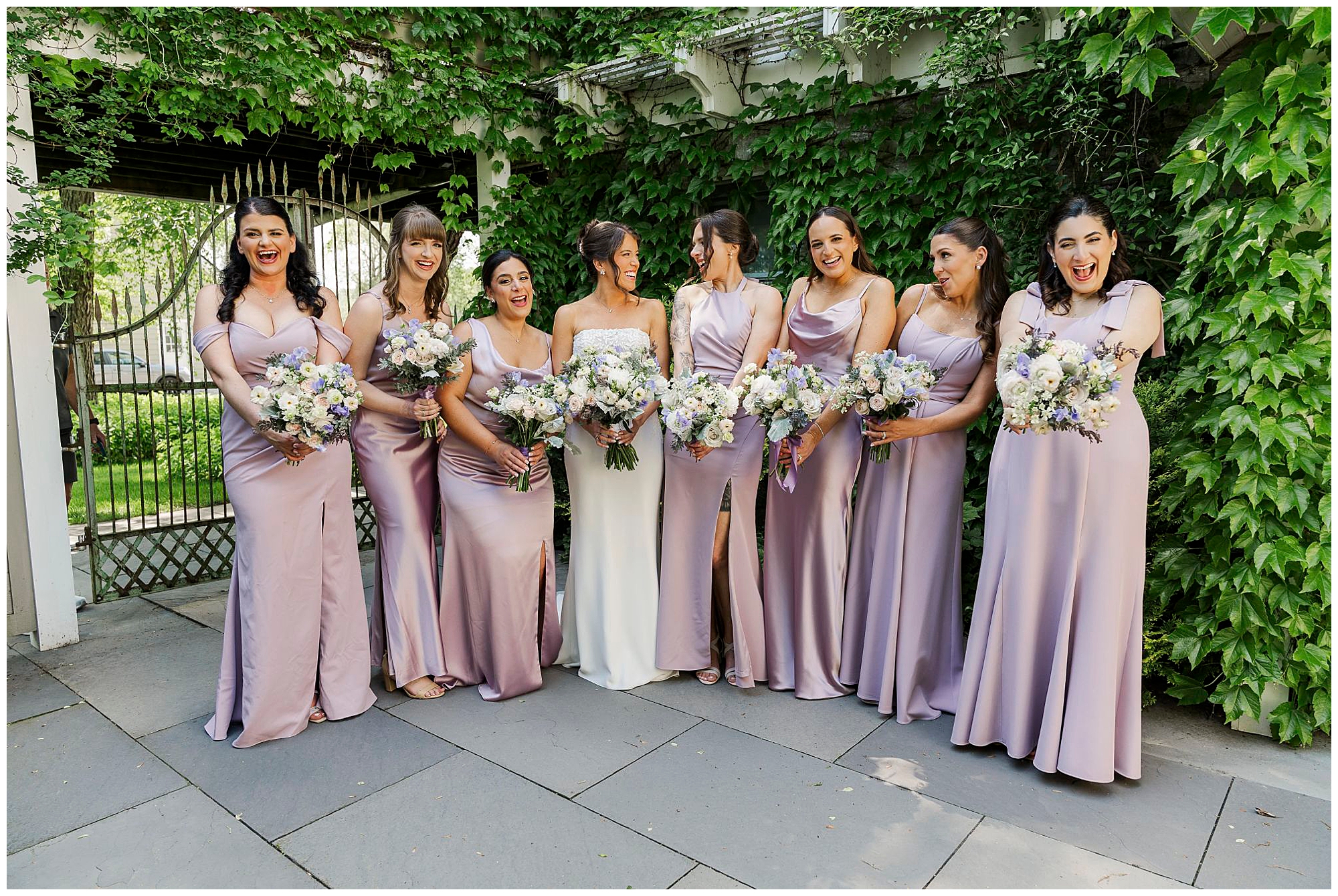 Lush north shore house wedding in NJ