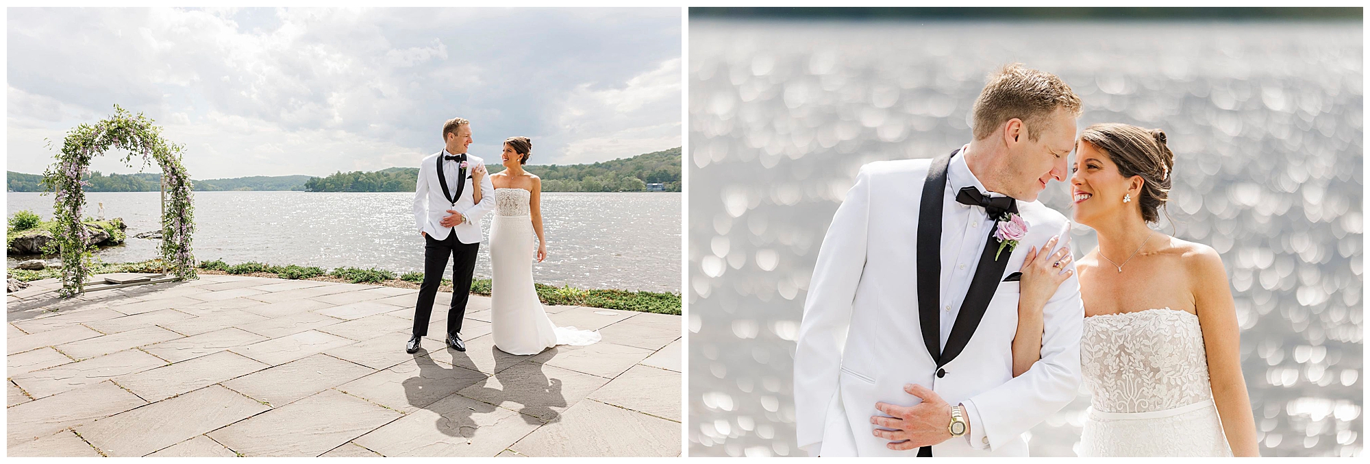 Lively north shore house wedding in NJ