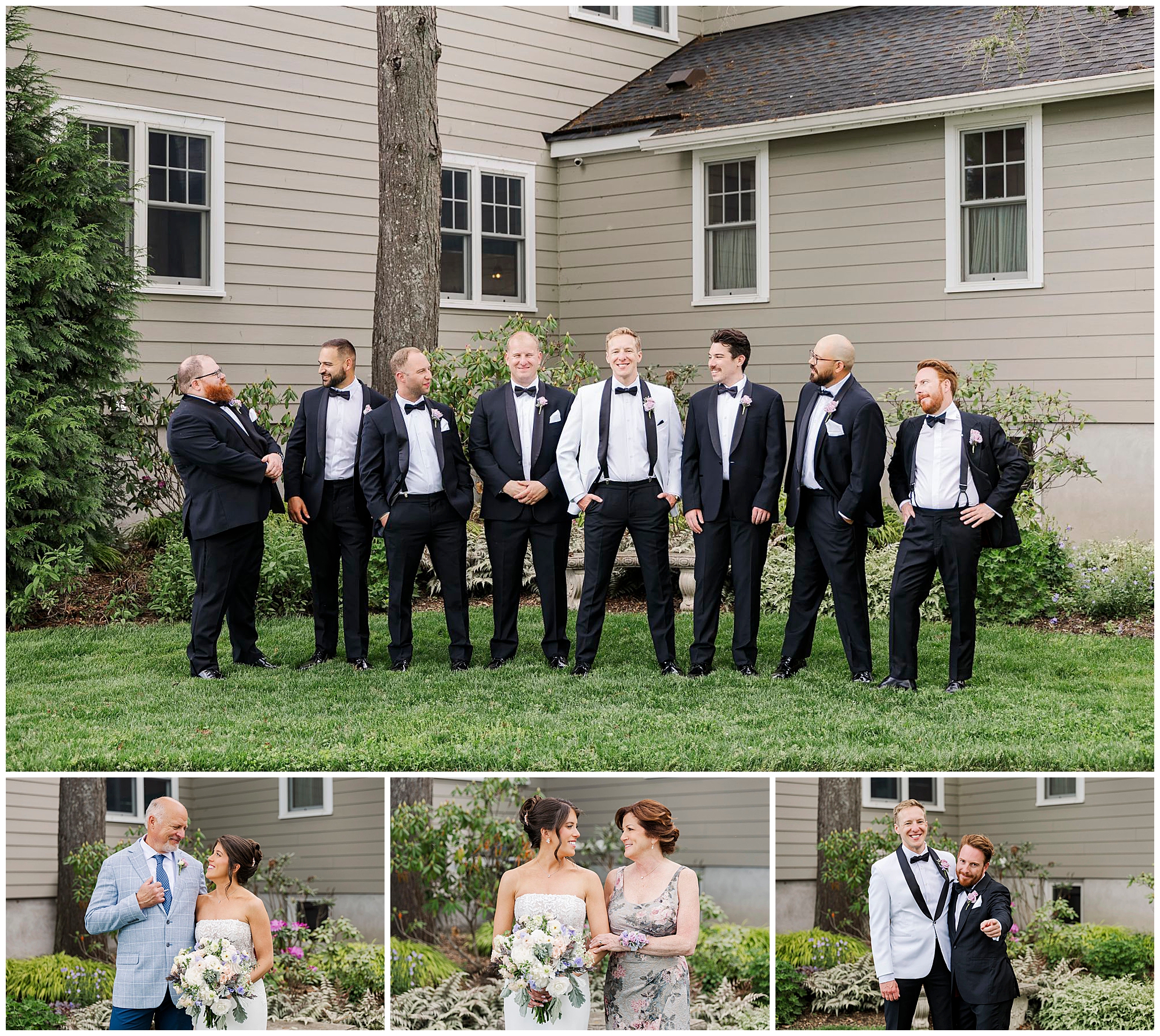 Elegant north shore house wedding in NJ