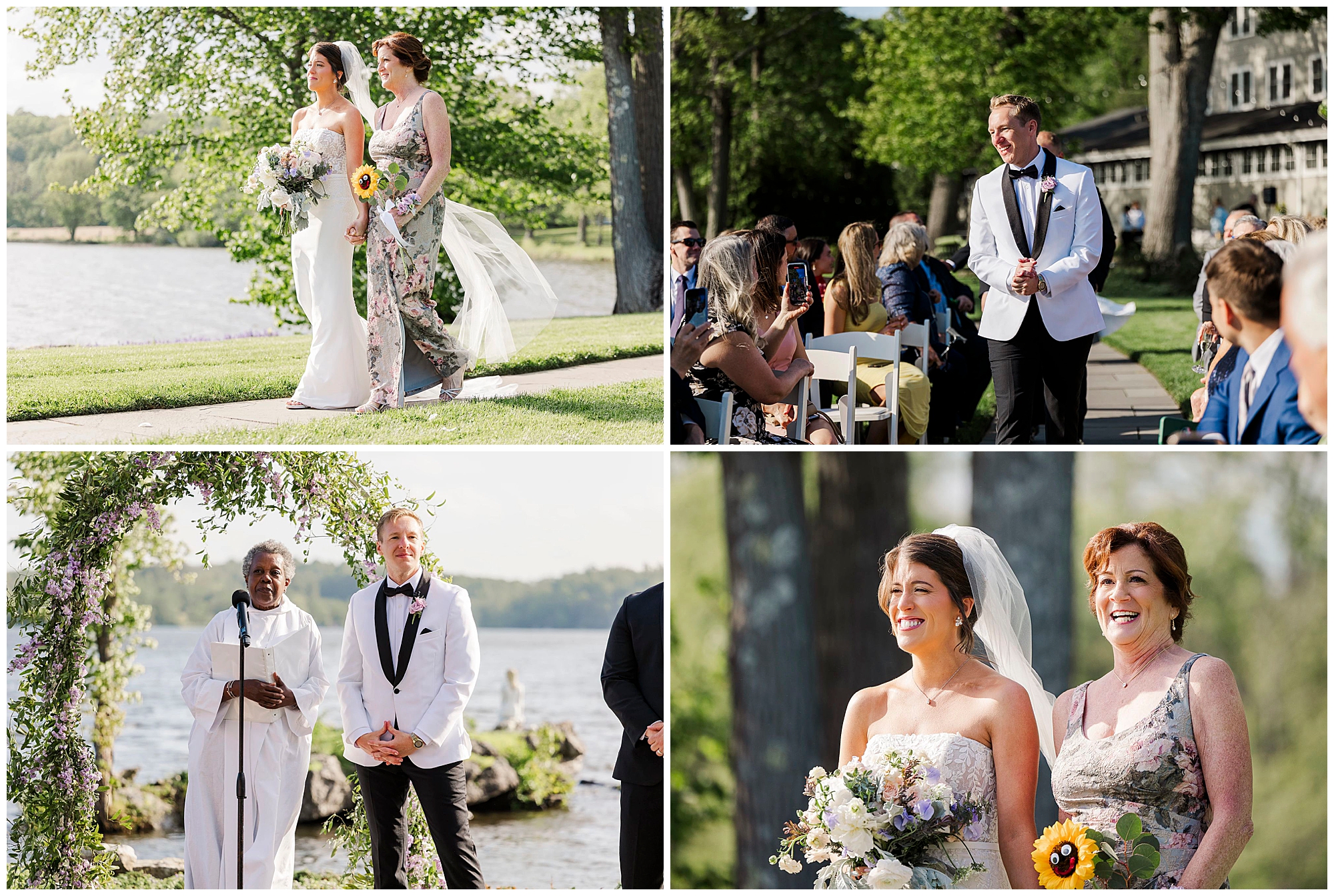 Personal north shore house wedding in NJ