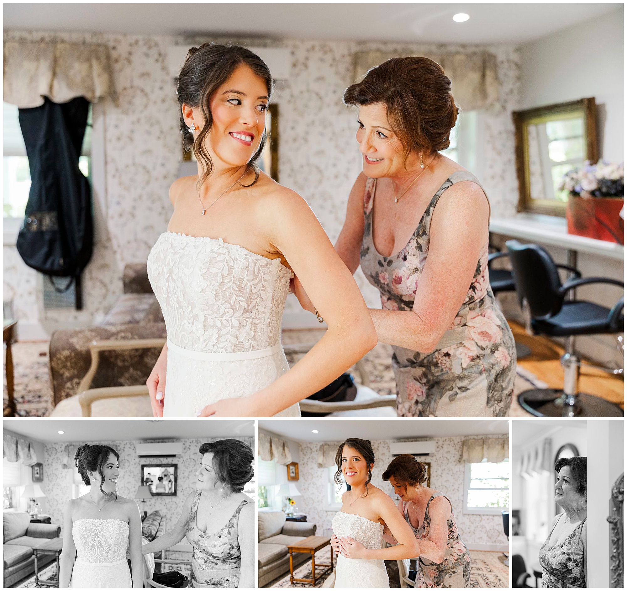 Sweet NJ Wedding at the north shore house